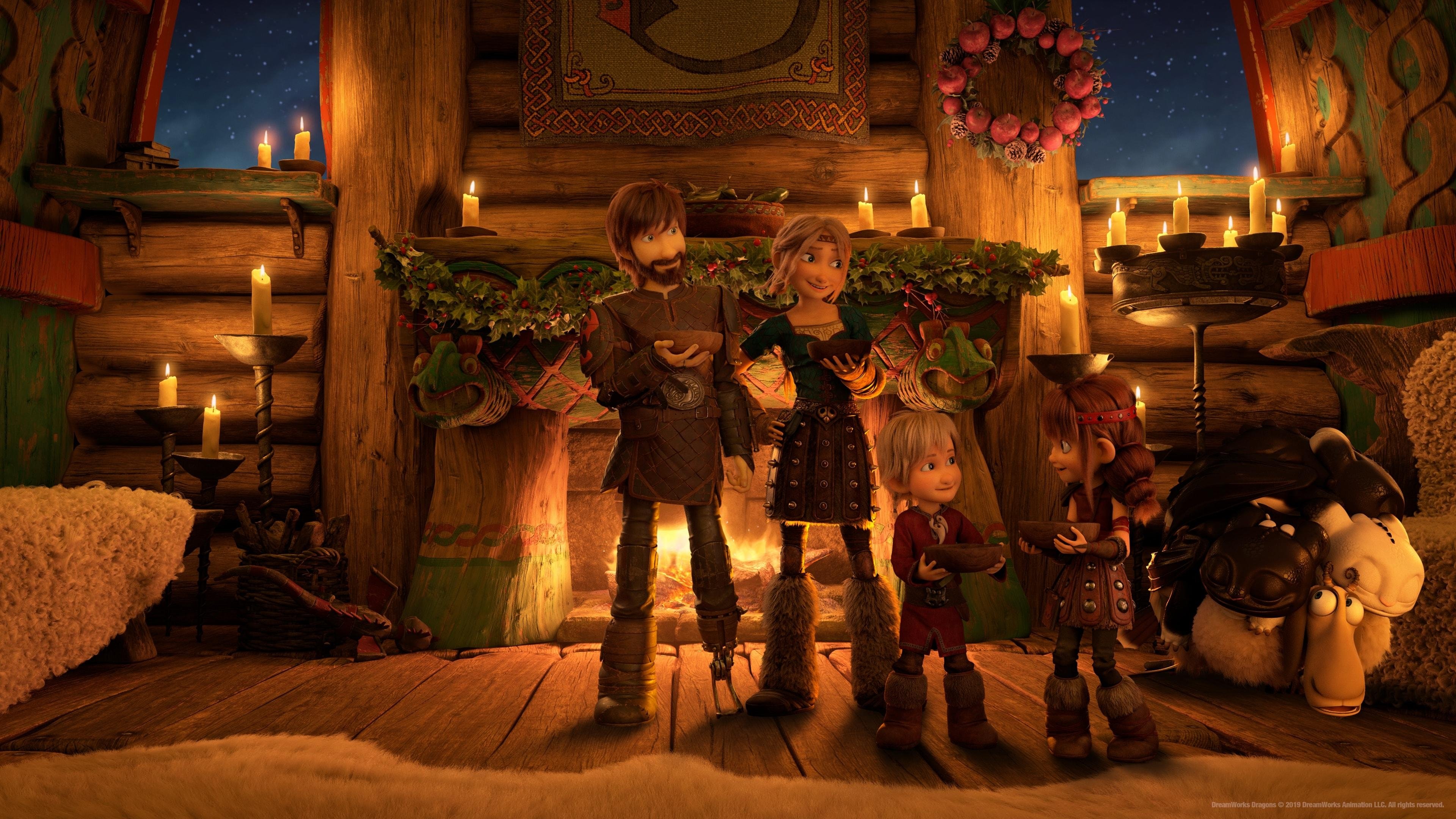 How to Train Your Dragon: Snoggletog Log Poster