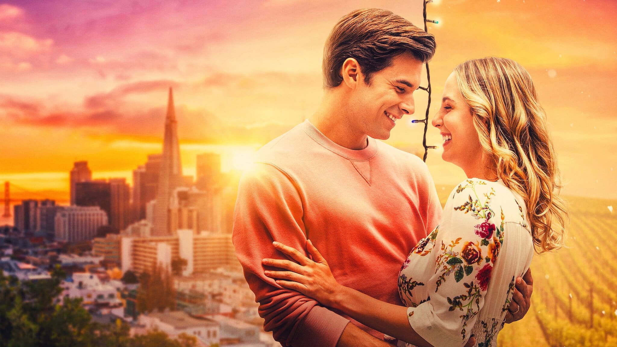 A California Christmas: City Lights Poster