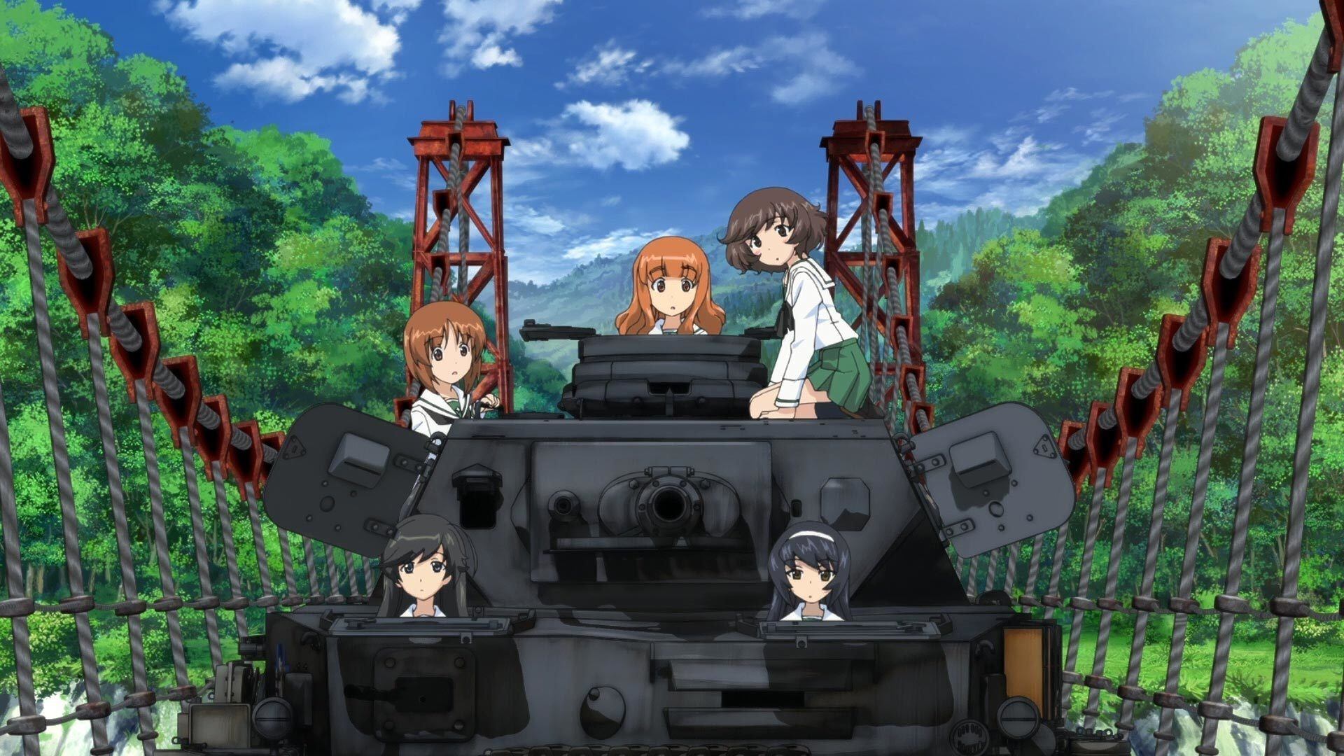 Girls und Panzer der Film Poster