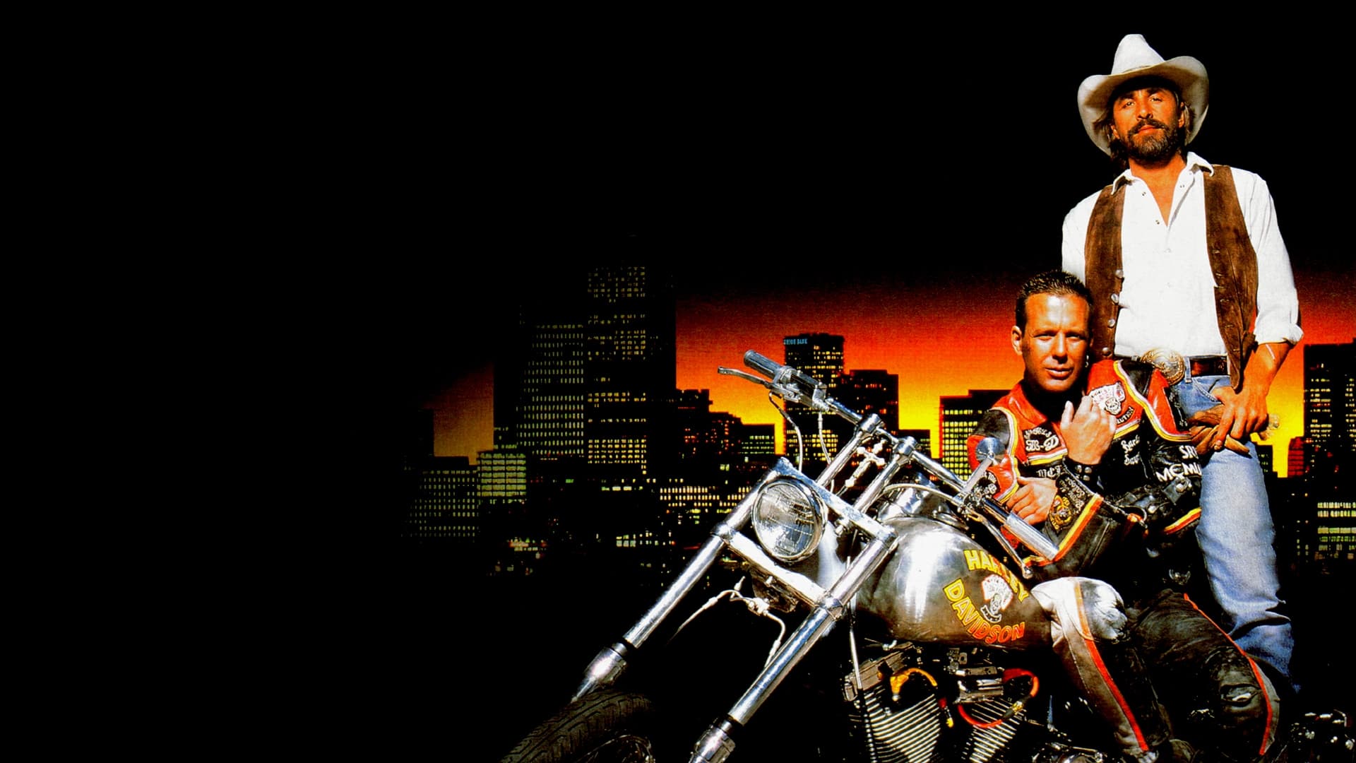 Harley Davidson and the Marlboro Man Poster