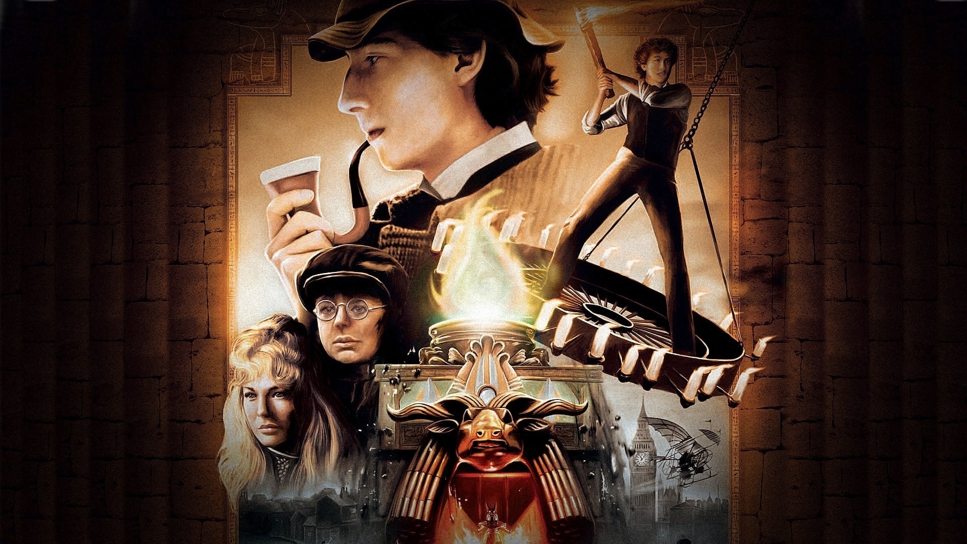 Young Sherlock Holmes Poster
