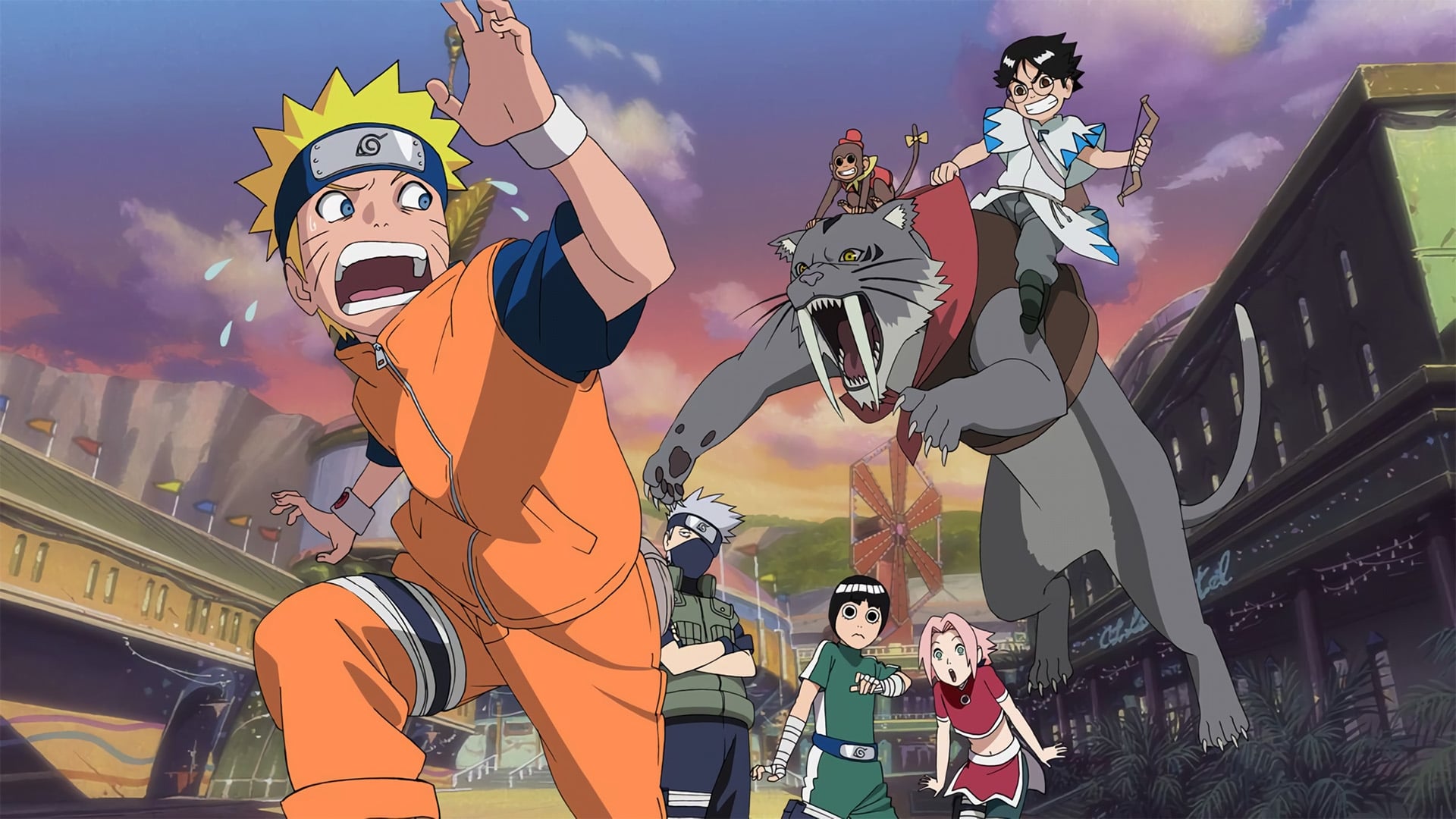 Naruto the Movie 3: Guardians of the Crescent Moon Kingdom Poster