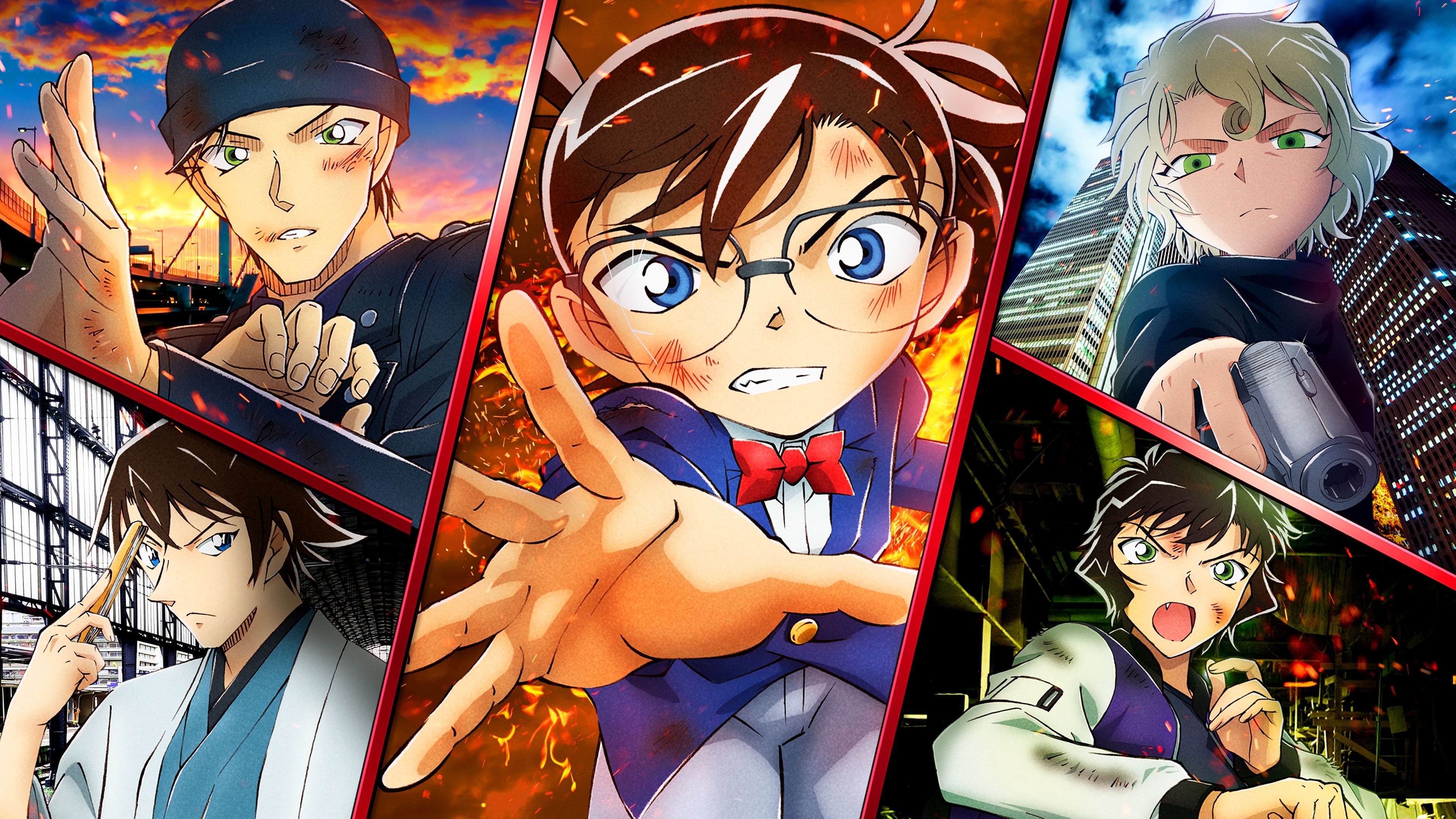 Detective Conan: The Scarlet Bullet Poster