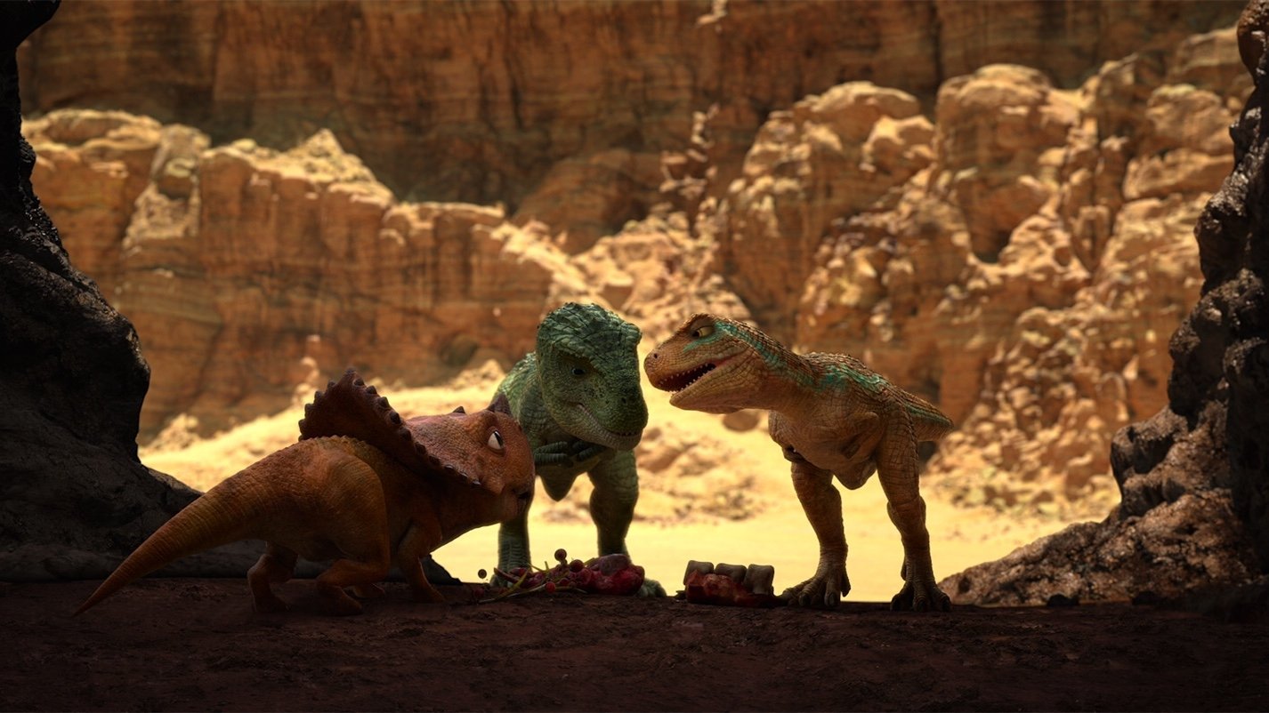 Dino King 3D: Journey to Fire Mountain Poster