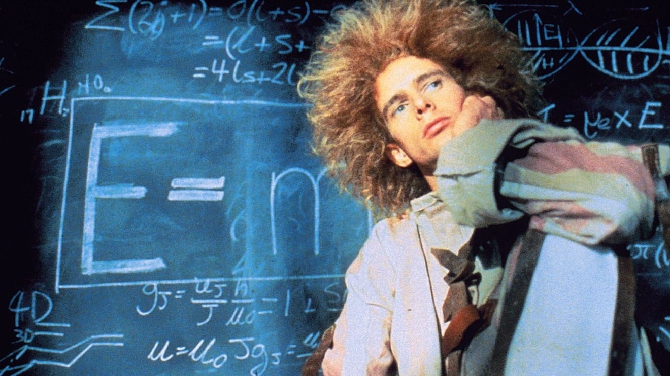 Young Einstein Poster