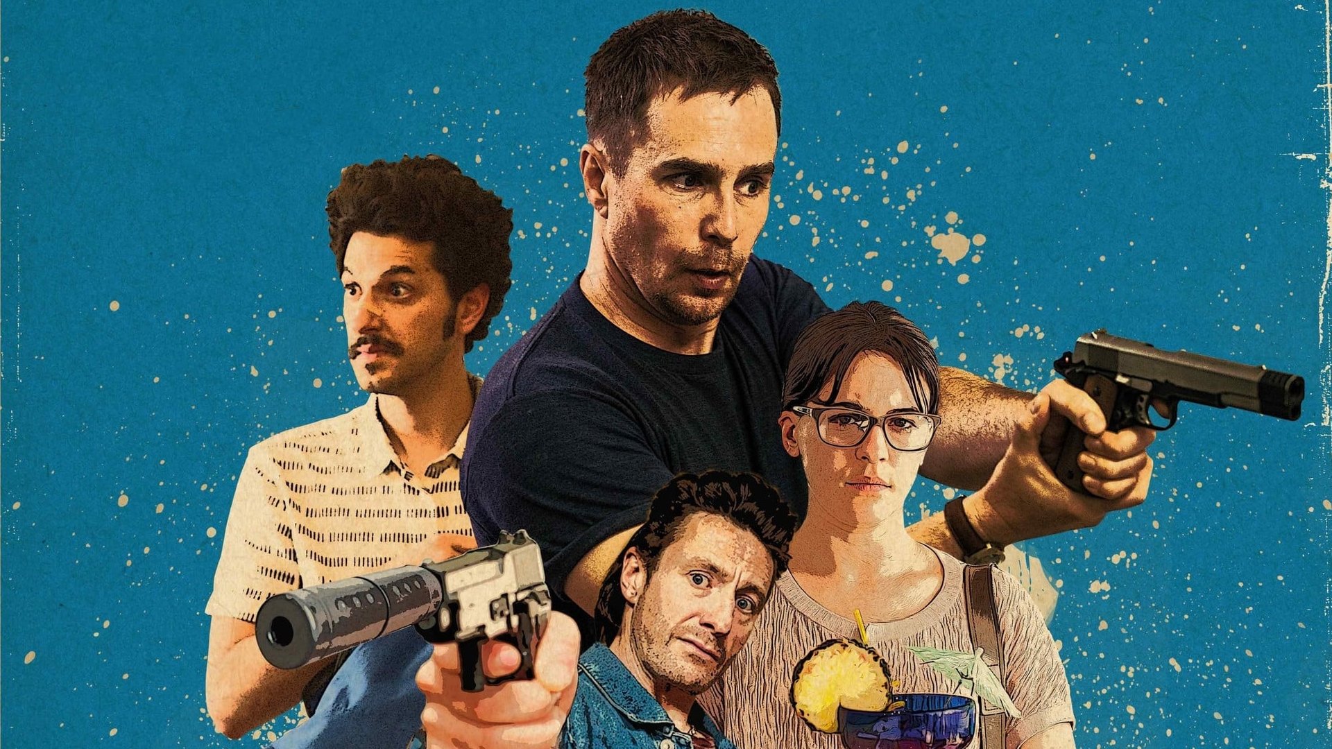 Blue Iguana Poster