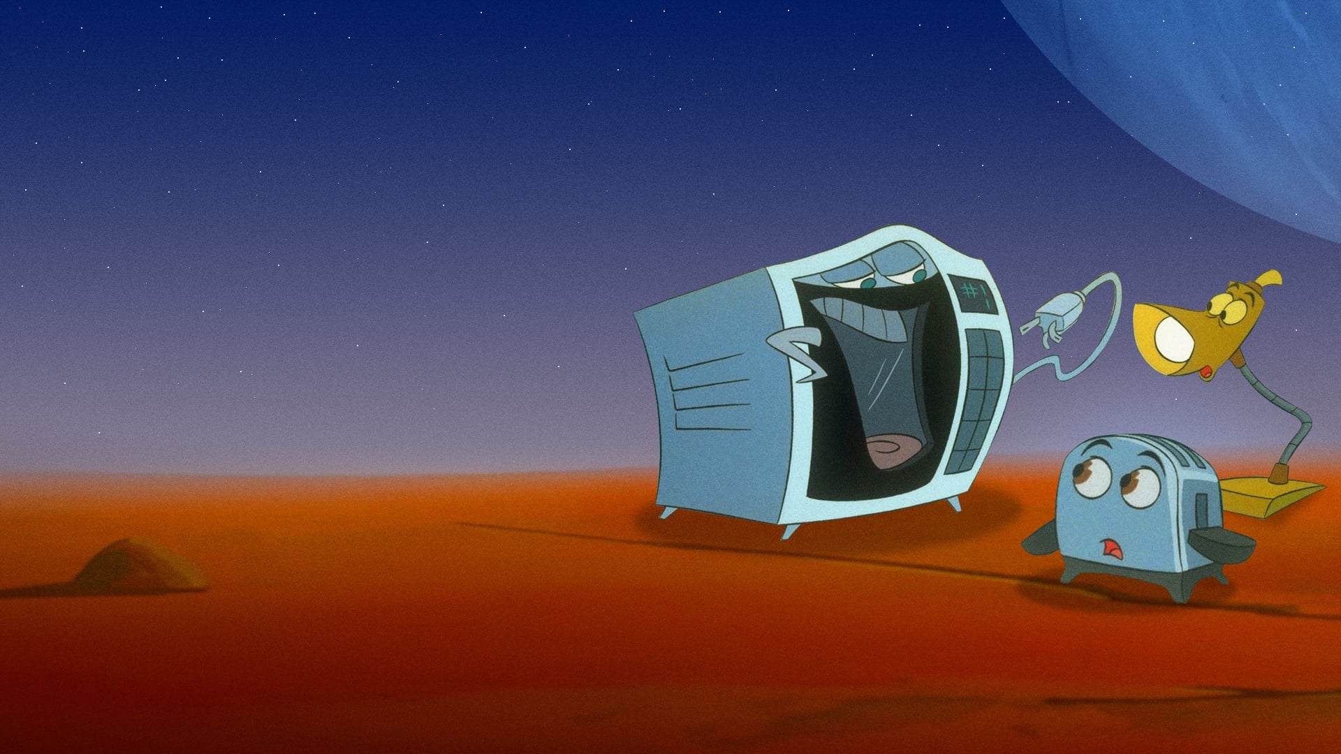 The Brave Little Toaster Goes to Mars Poster
