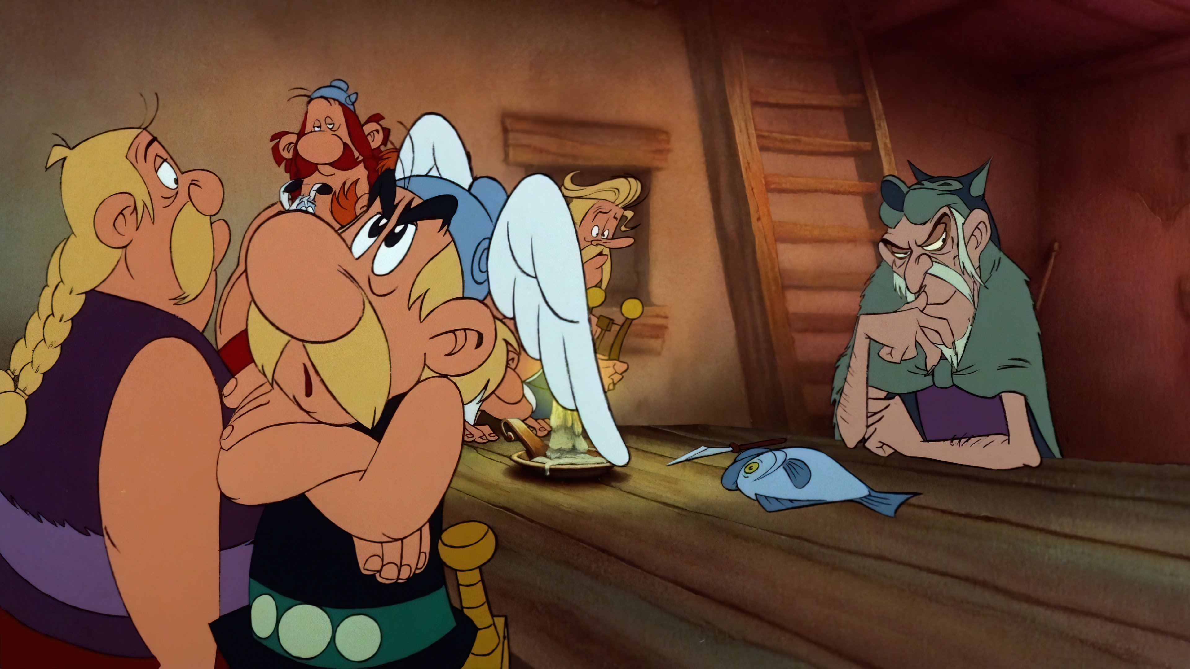 Asterix and the Big Fight Poster