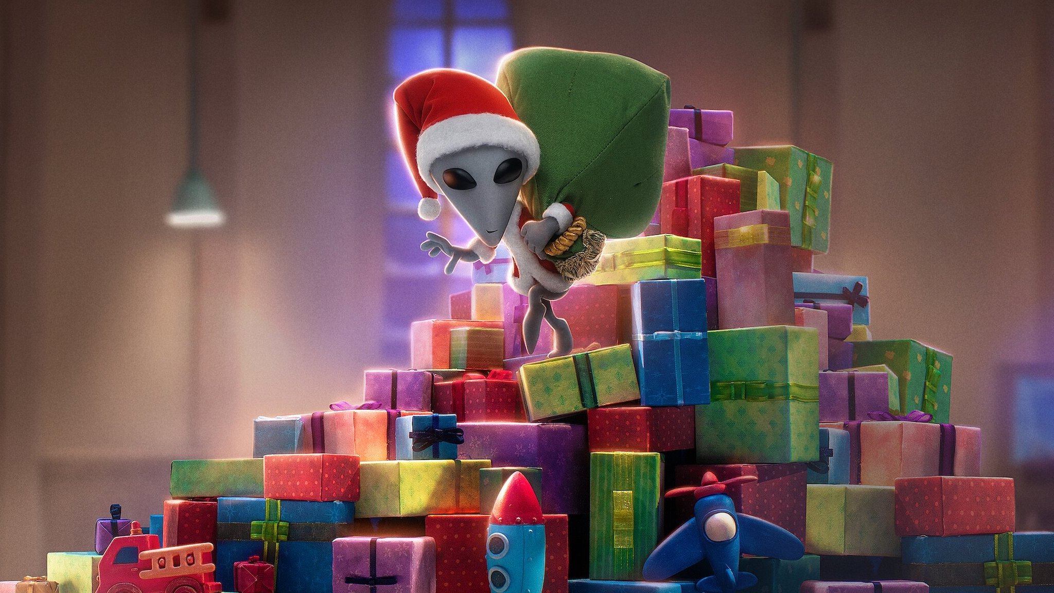Alien Xmas Poster