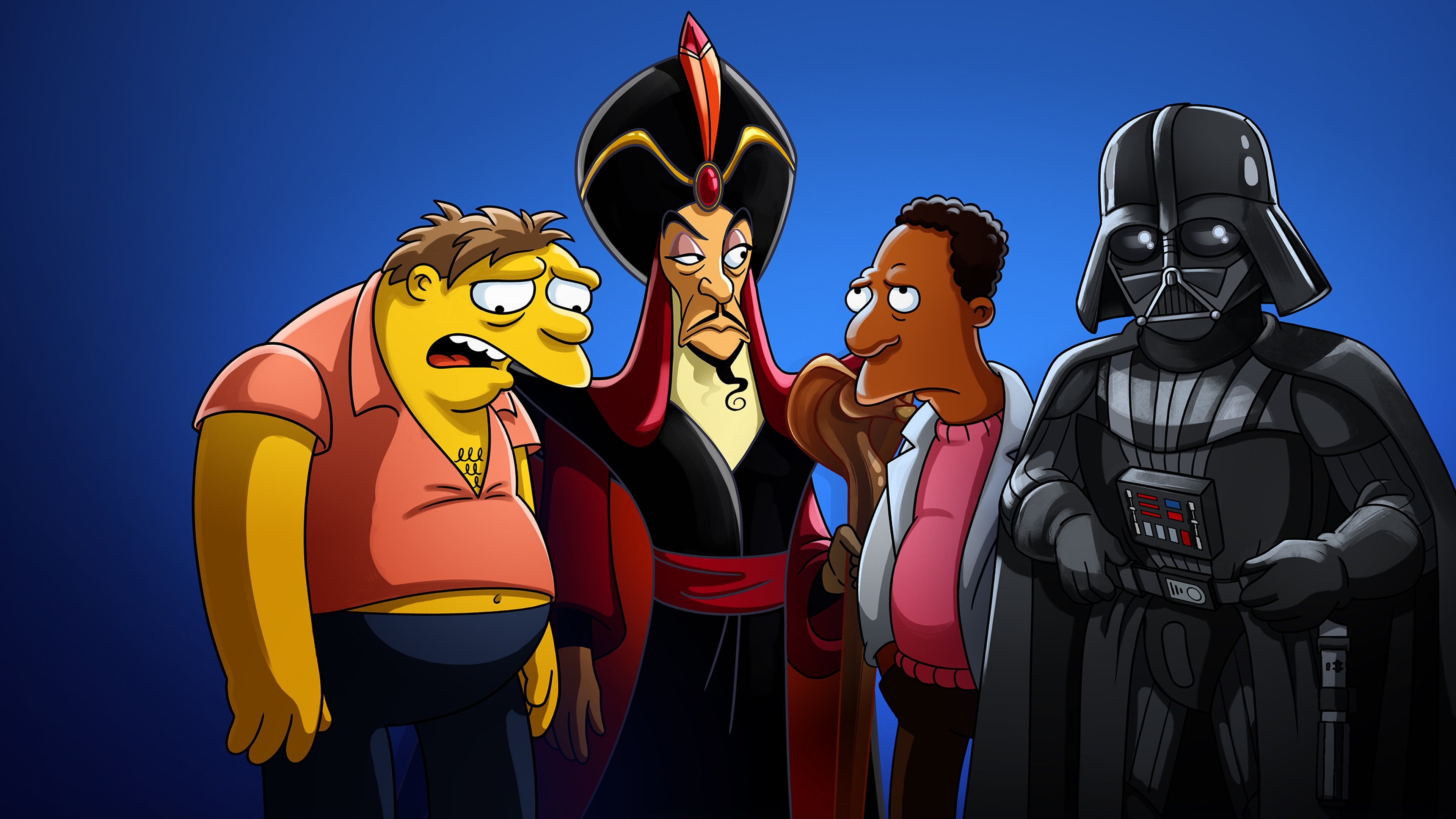 The Simpsons in Plusaversary Poster