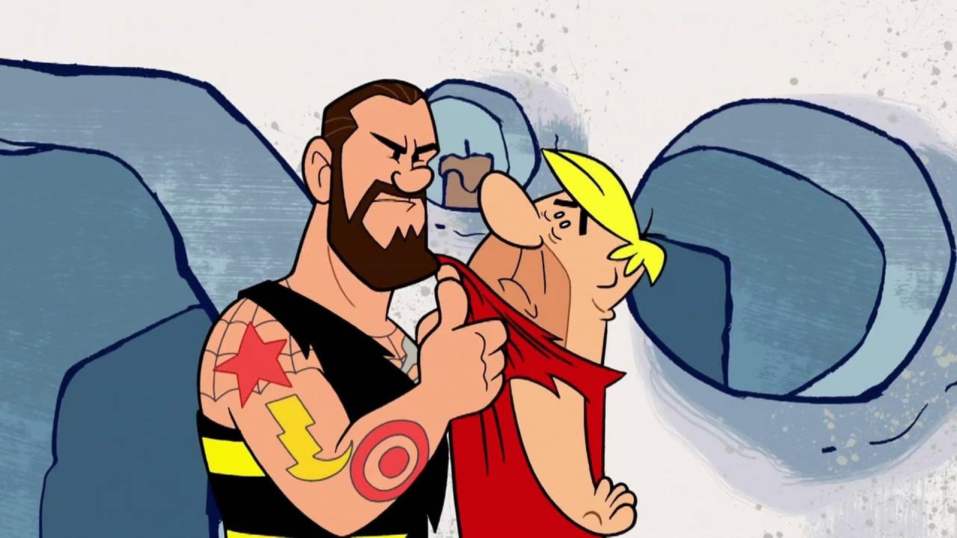 The Flintstones & WWE: Stone Age Smackdown Poster