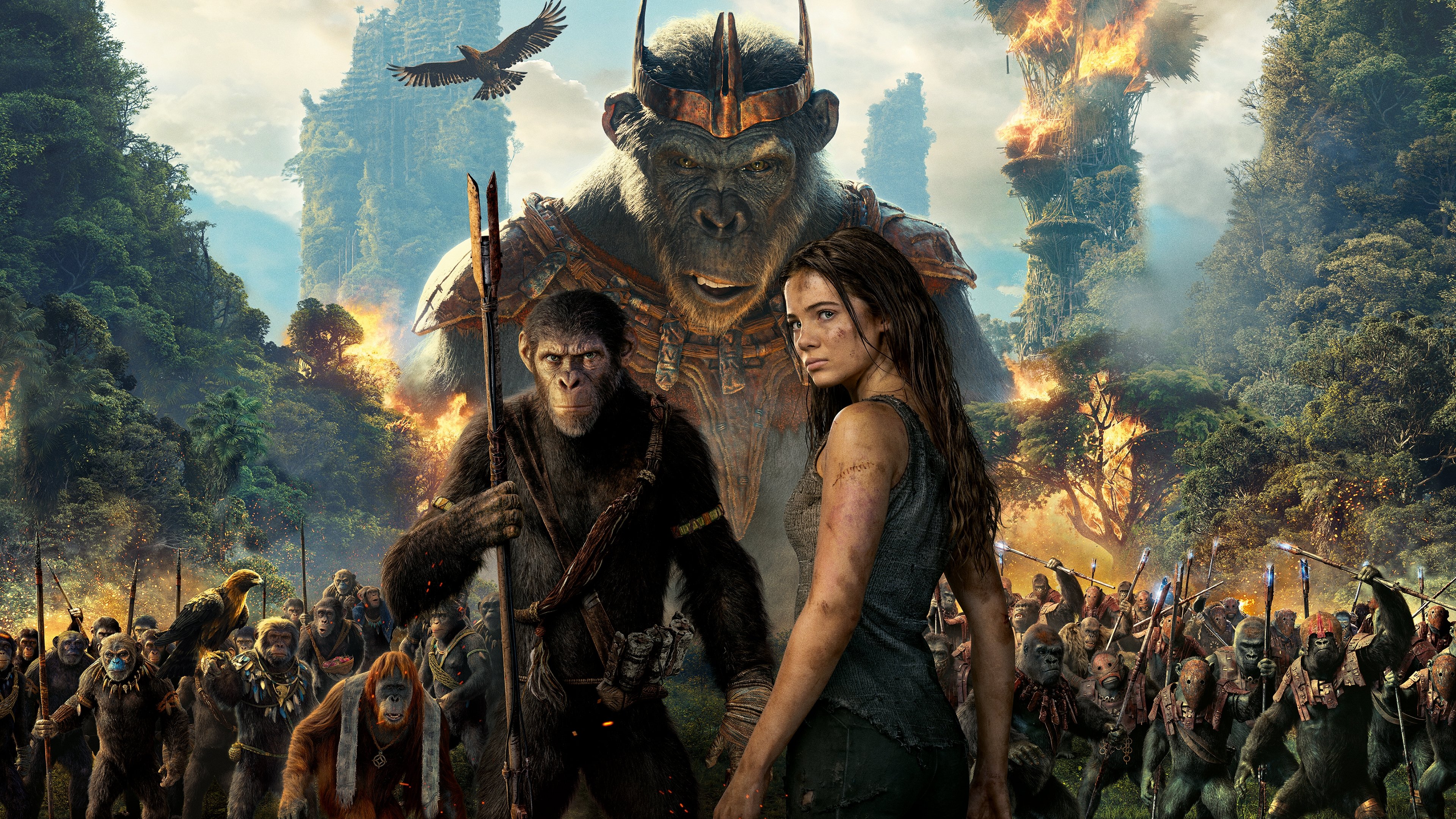 Kingdom of the Planet of the Apes Poster