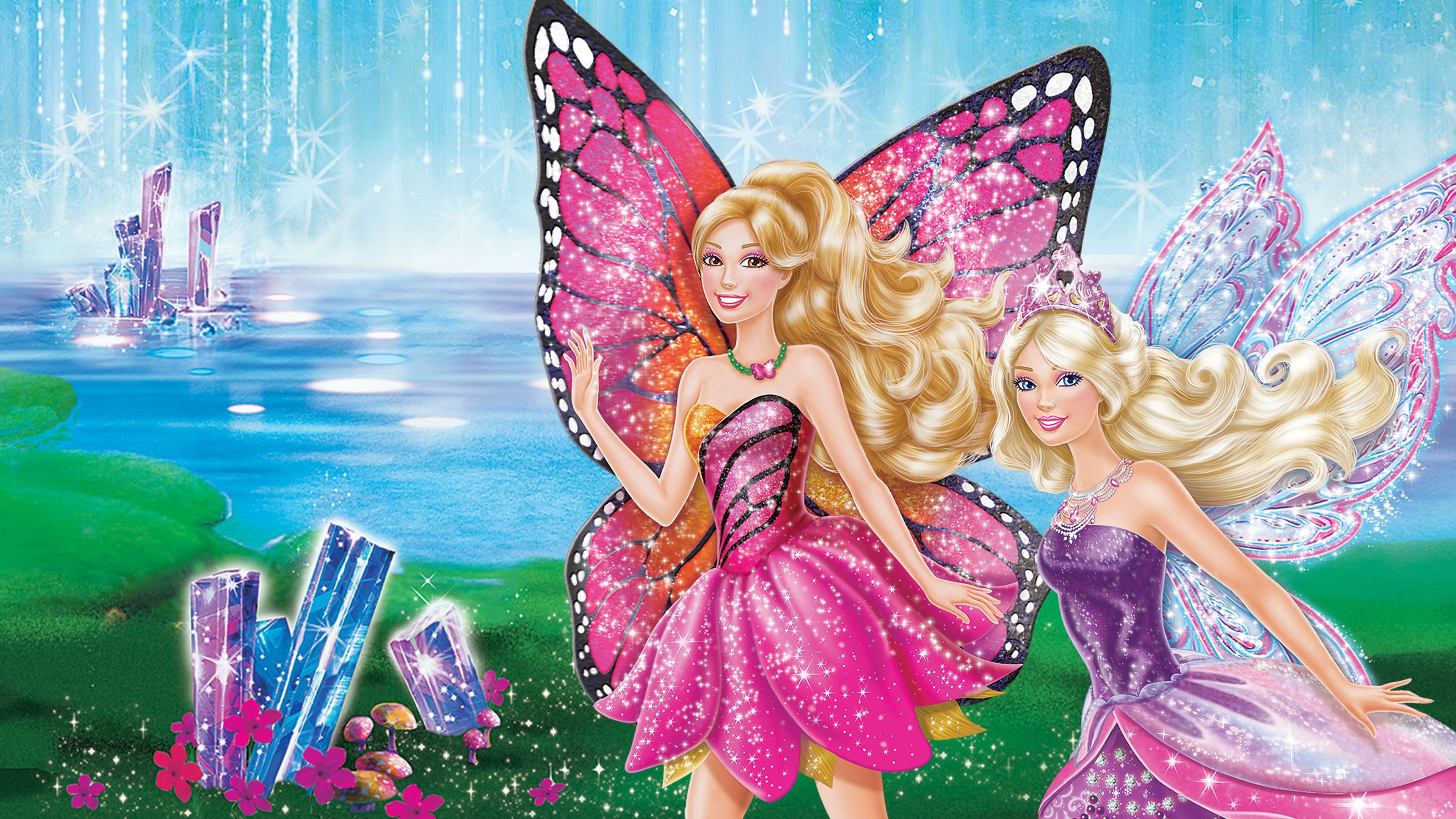 Barbie Mariposa and The Fairy Princess Poster