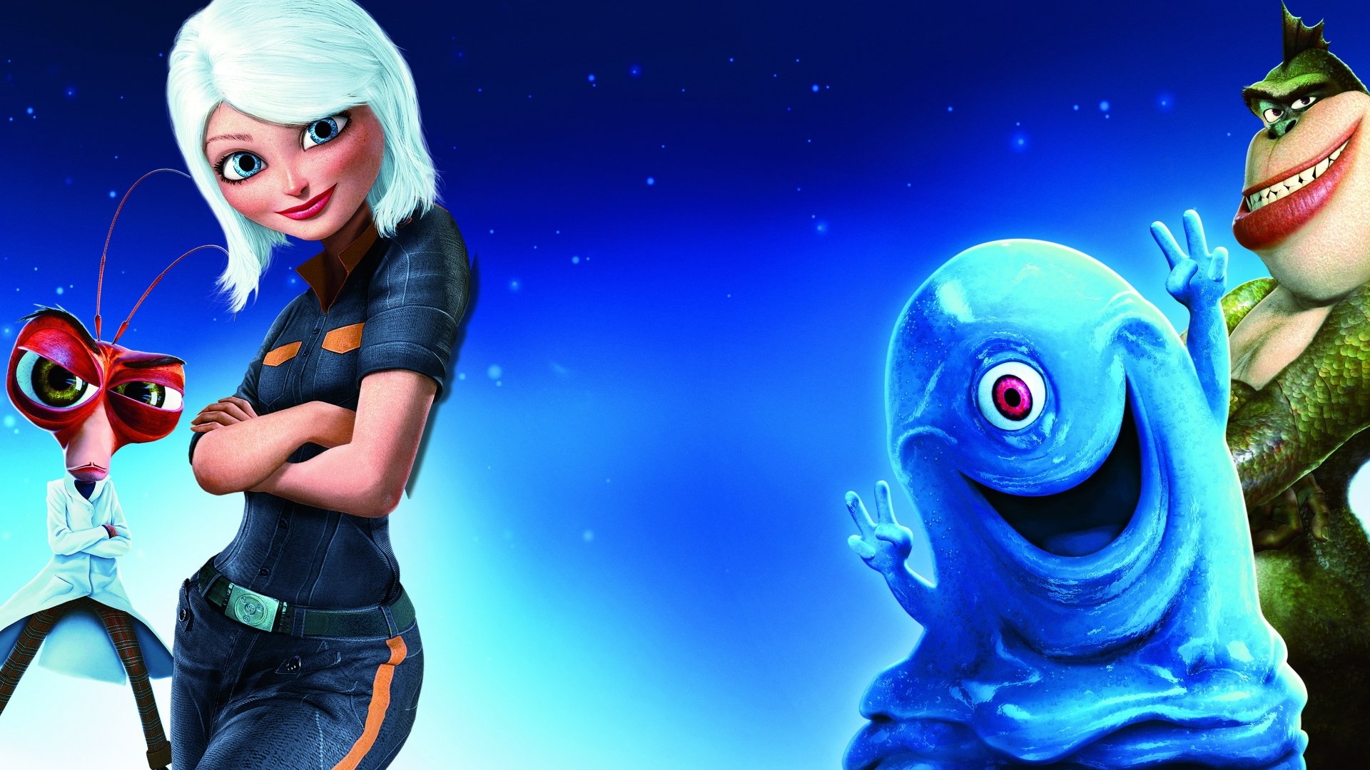 Monsters vs. Aliens Poster