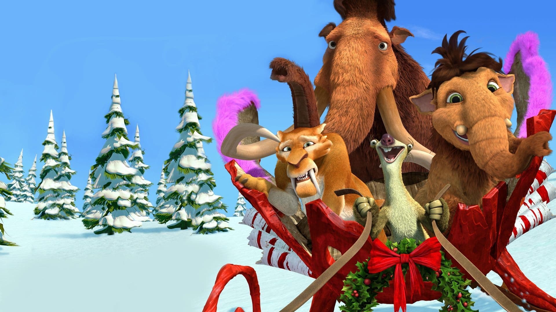 Ice Age: A Mammoth Christmas Poster