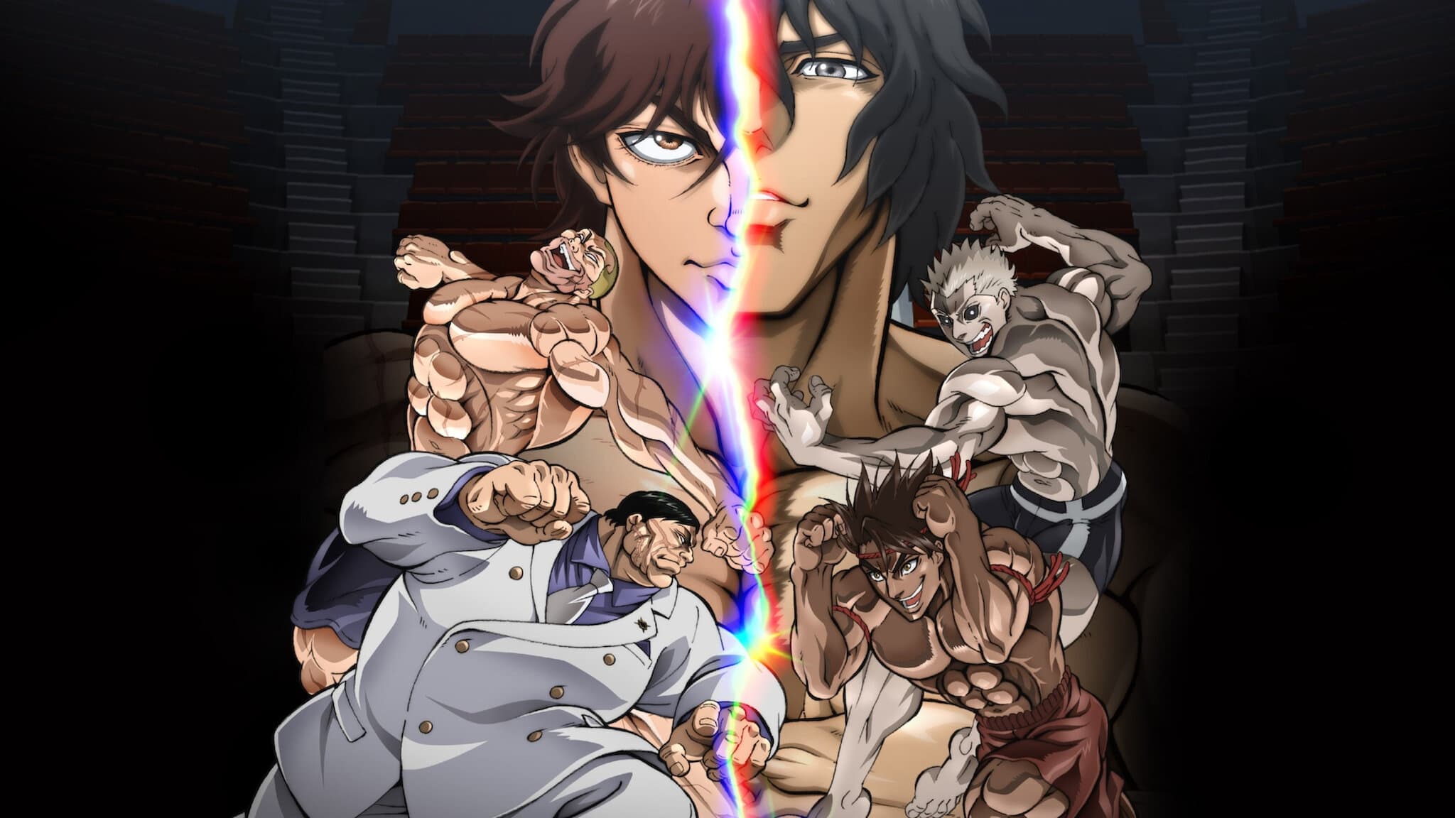 Baki Hanma VS Kengan Ashura Poster