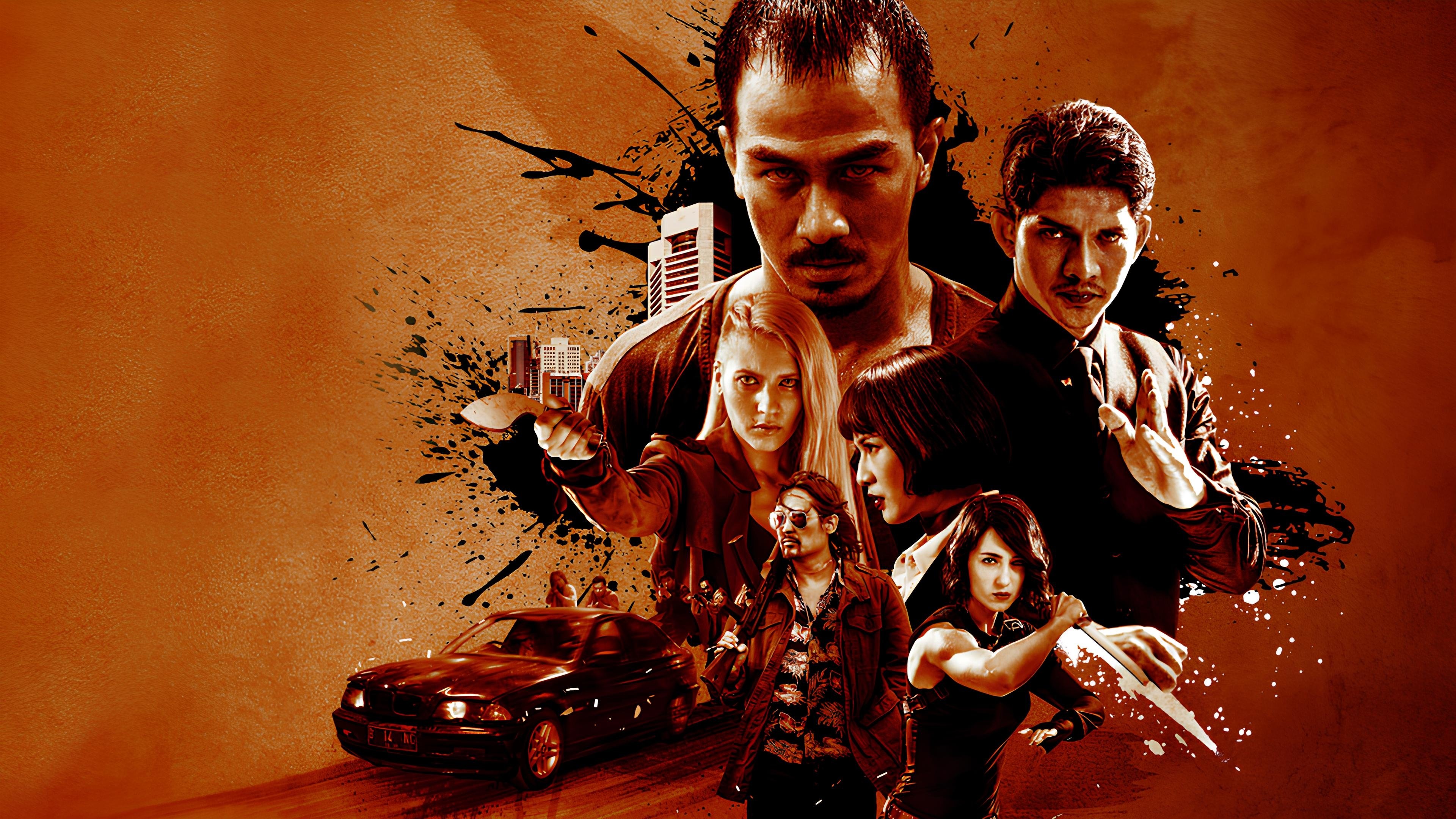 The Night Comes for Us Poster