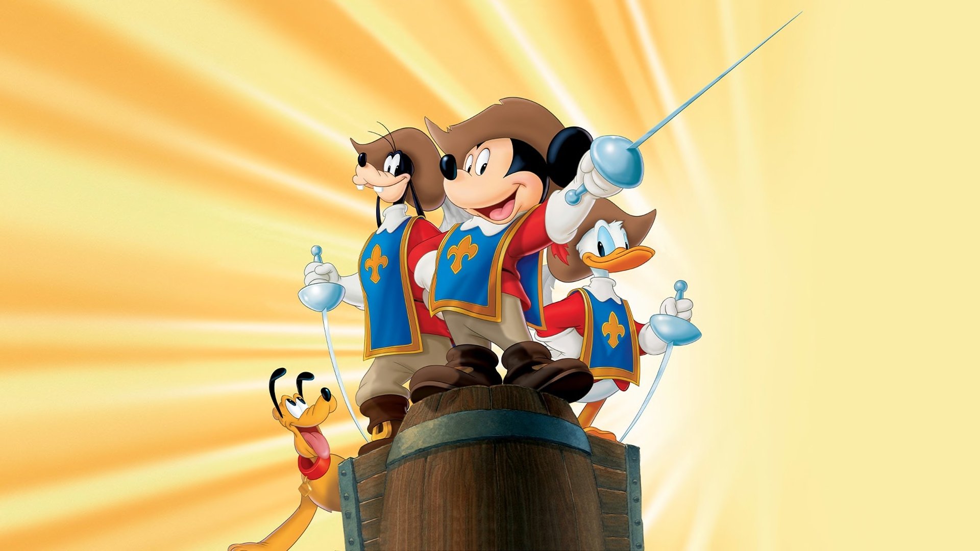 Mickey, Donald, Goofy: The Three Musketeers Poster