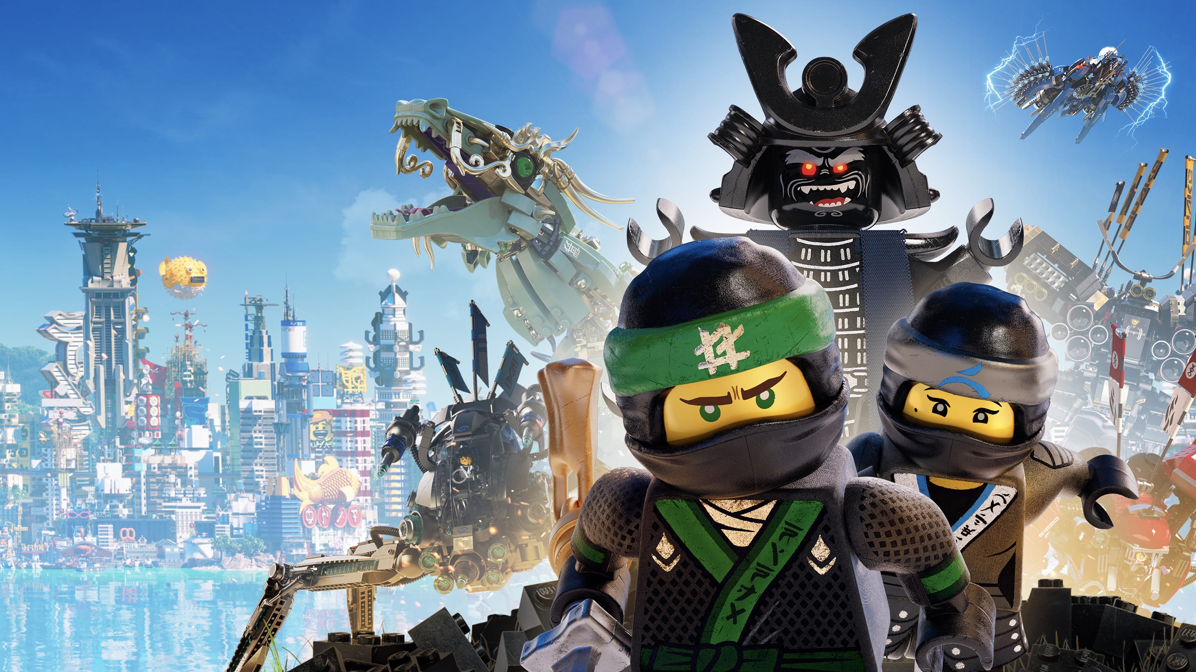 The Lego Ninjago Movie Poster