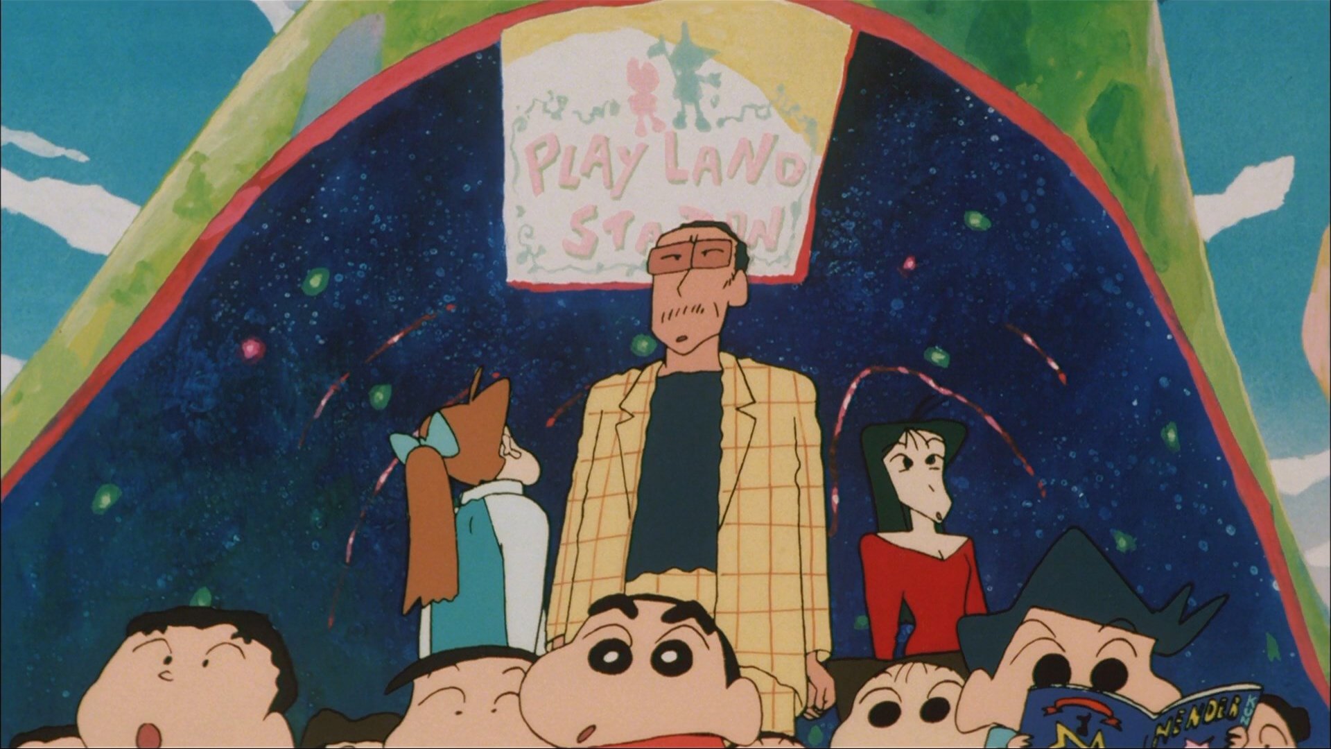 Kureyon Shin-chan: Hendârando no daibôken Poster