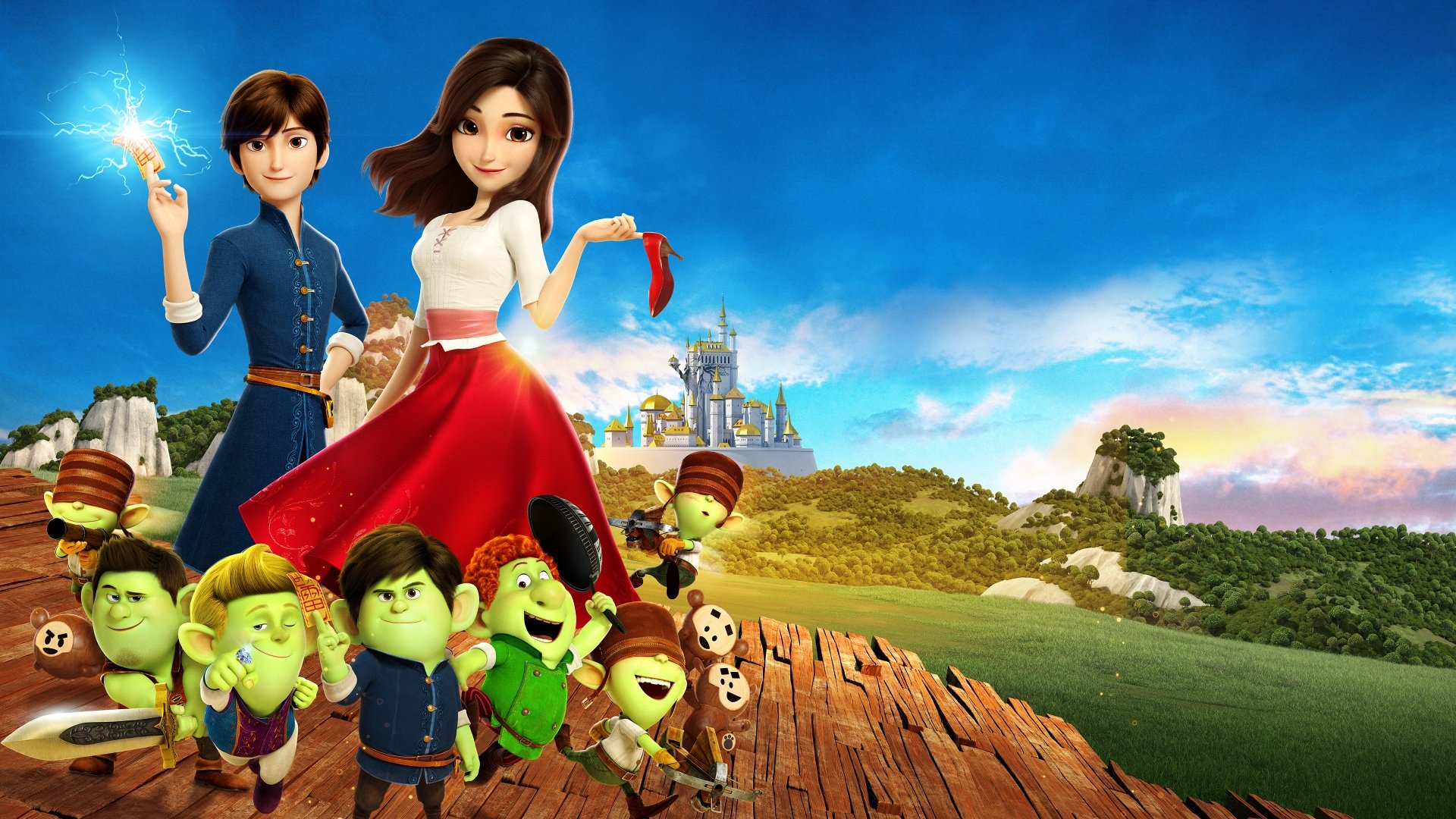 Red Shoes and the Seven Dwarfs Poster