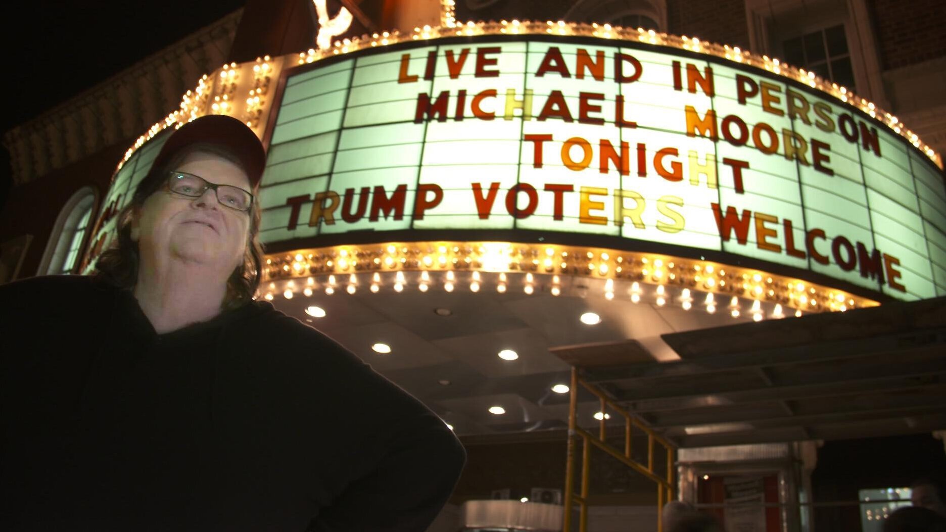 Michael Moore in TrumpLand Poster