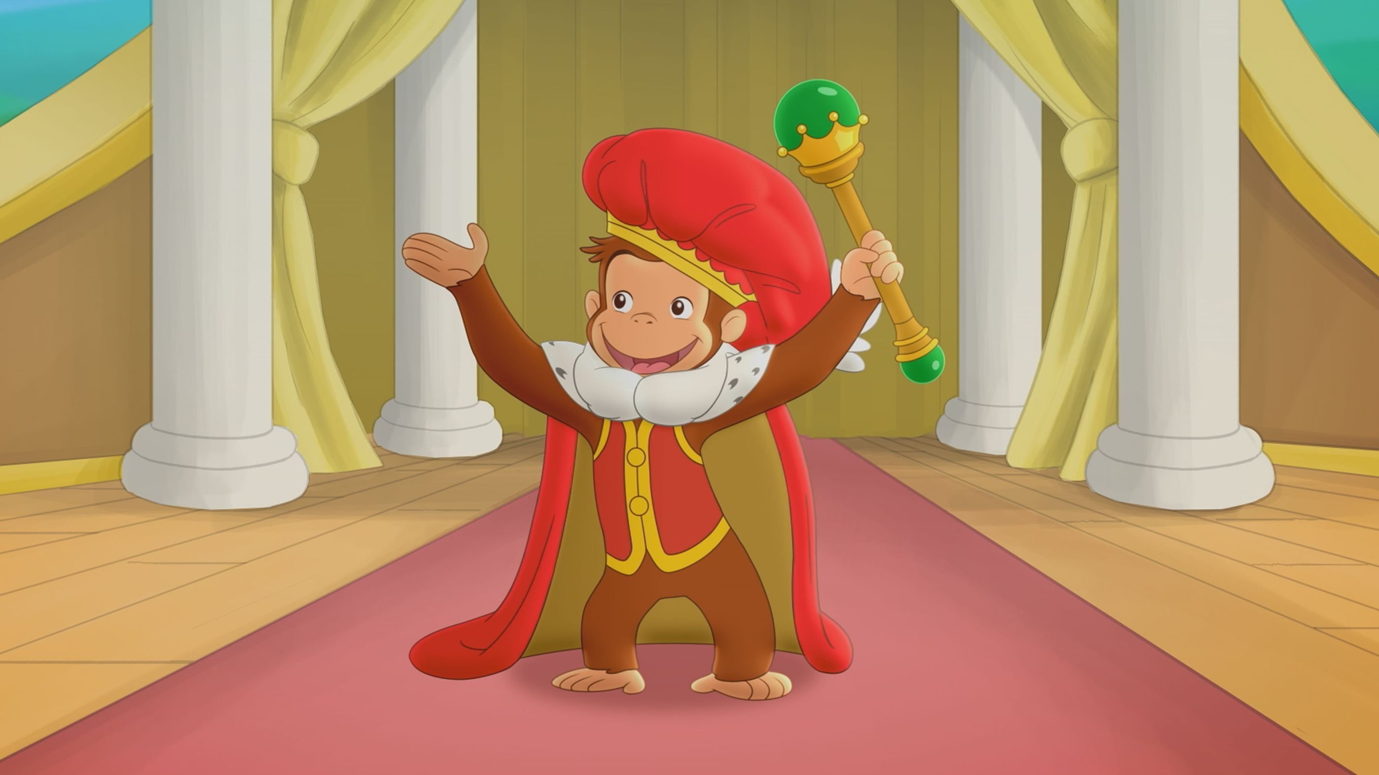 Curious George: Royal Monkey Poster