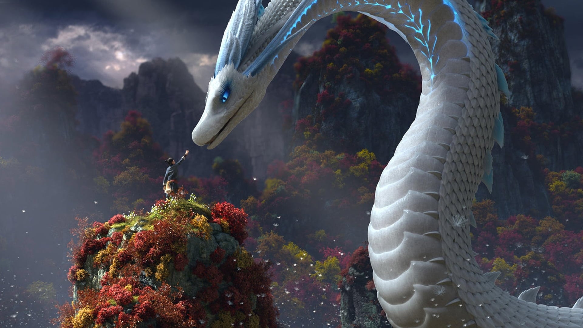 White Snake Poster