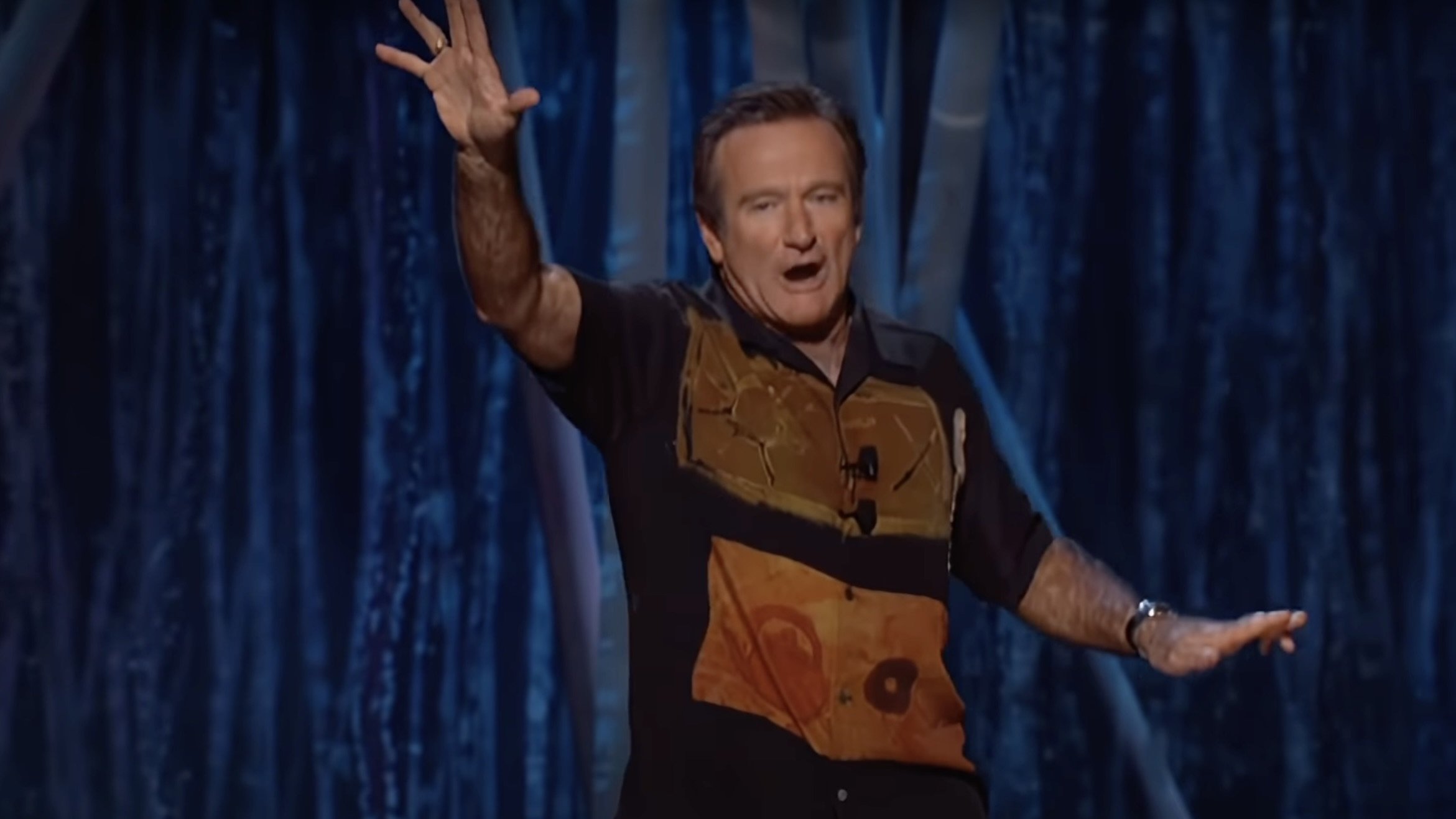 Robin Williams Live on Broadway Poster