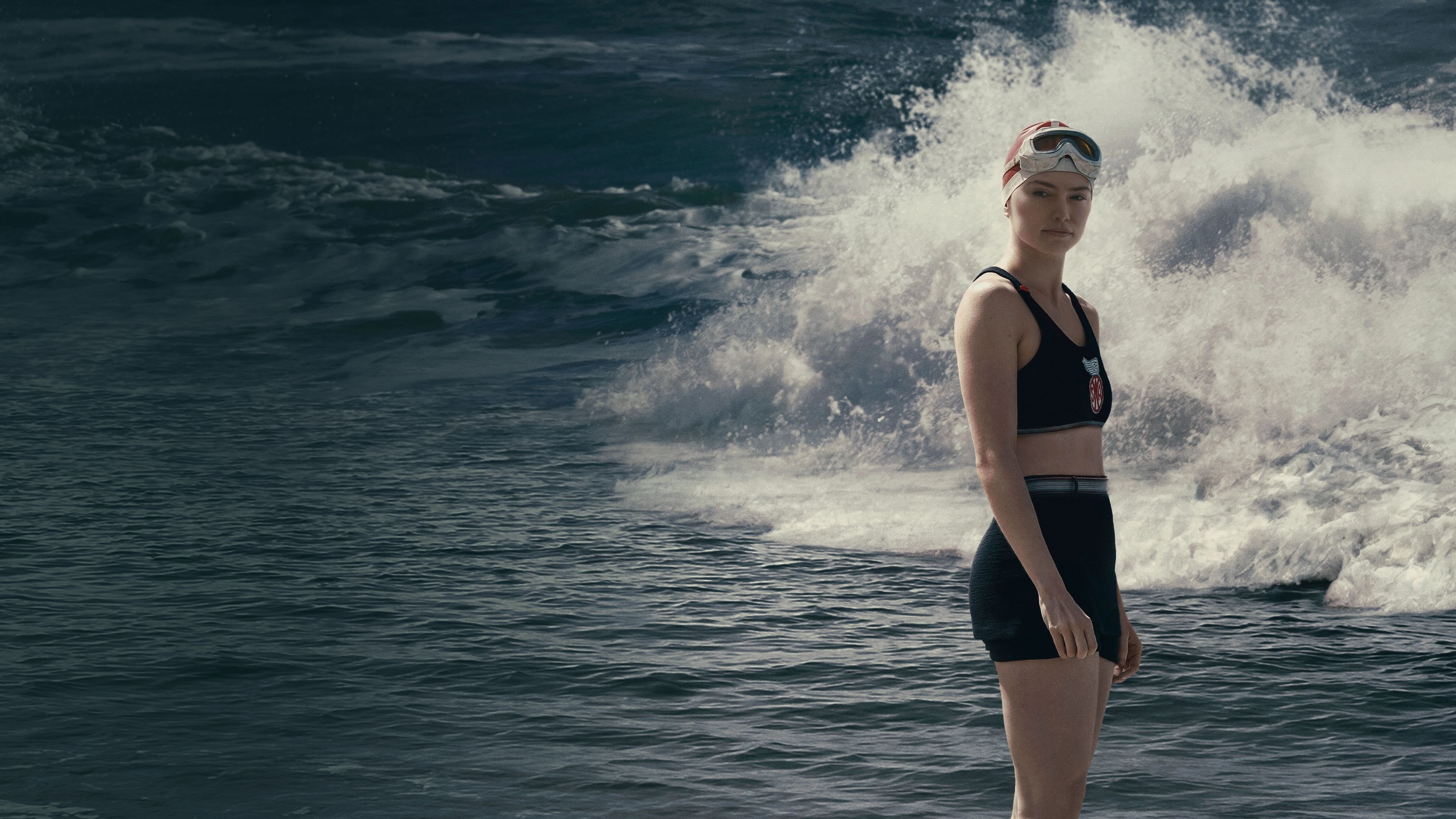 Young Woman and the Sea Poster