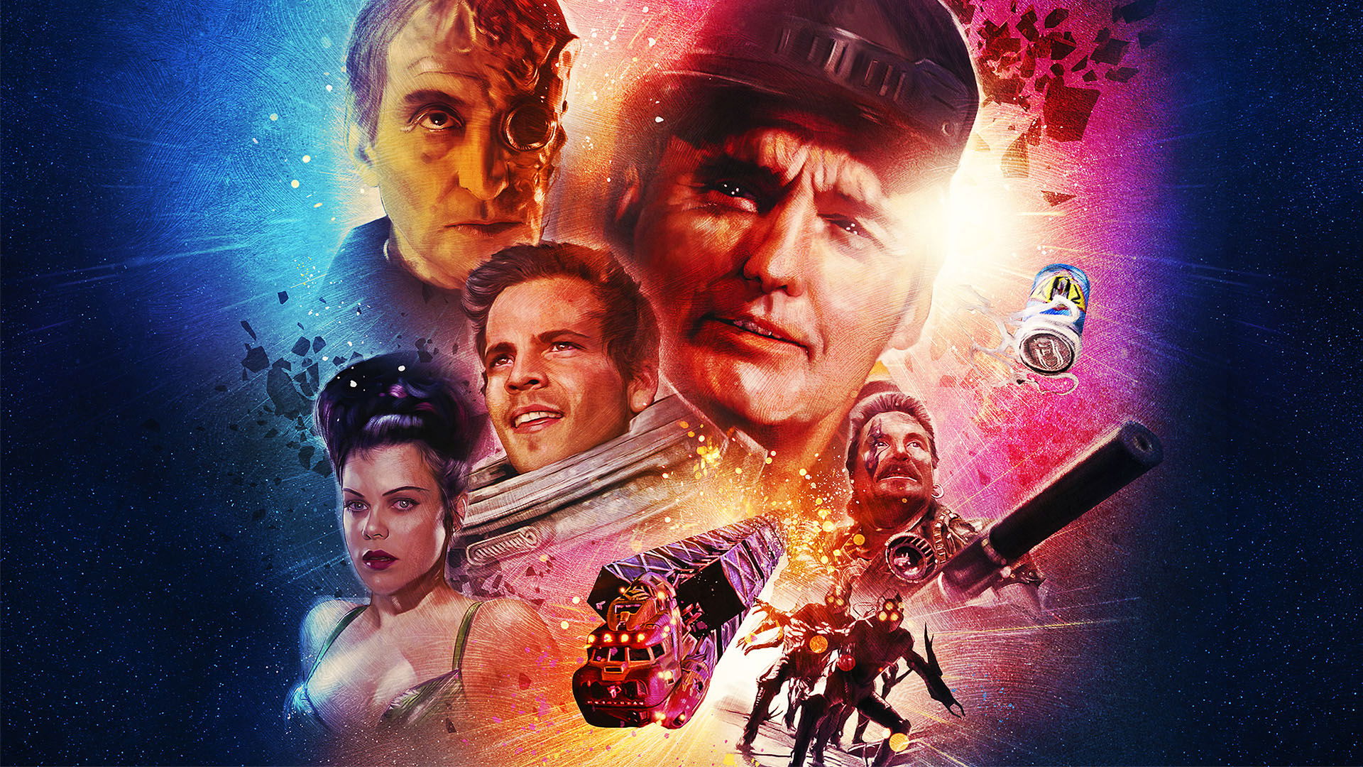Space Truckers Poster
