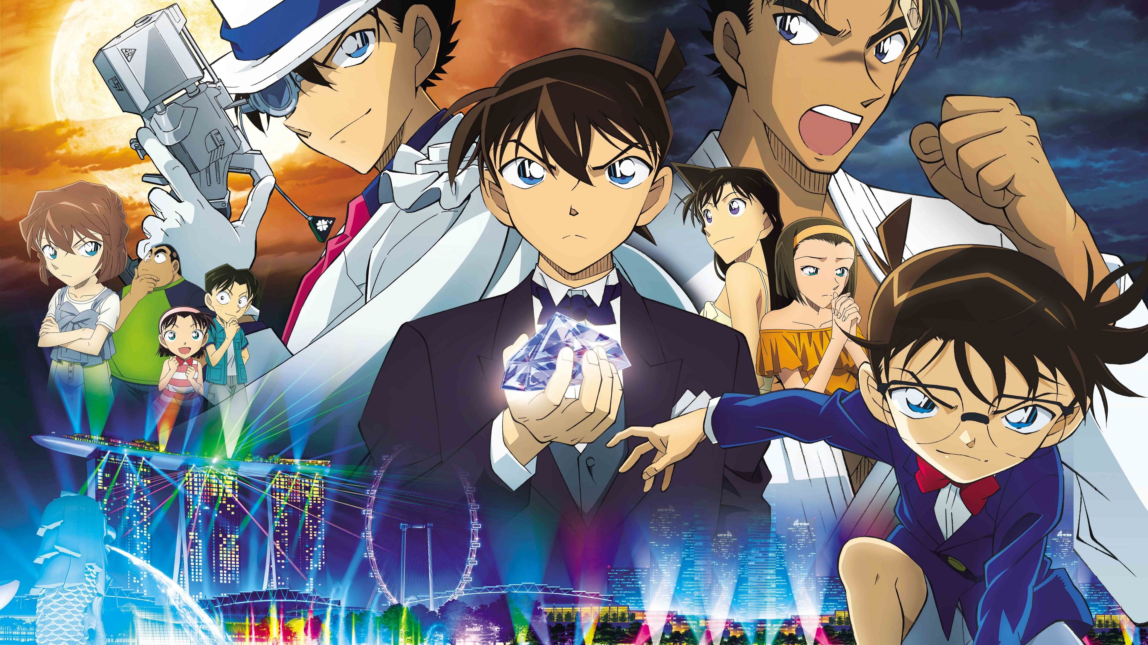 Detective Conan: The Fist of Blue Sapphire Poster