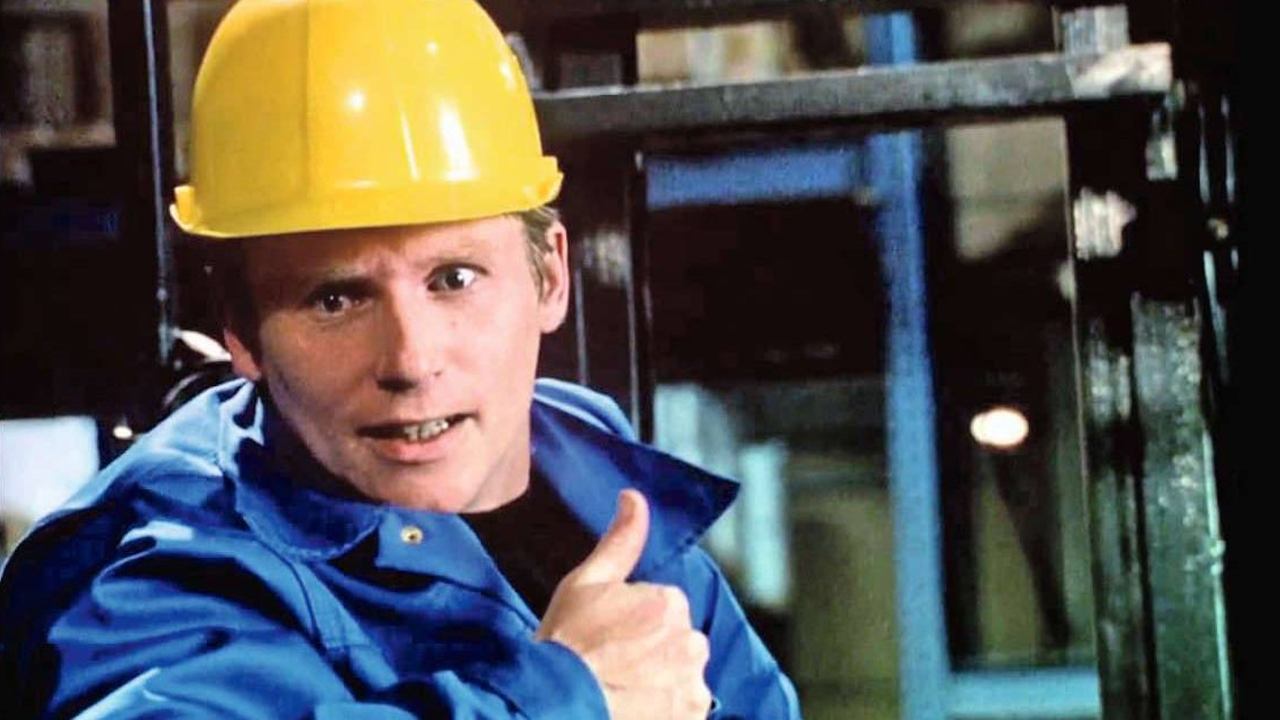 Forklift Driver Klaus: The First Day on the Job Poster