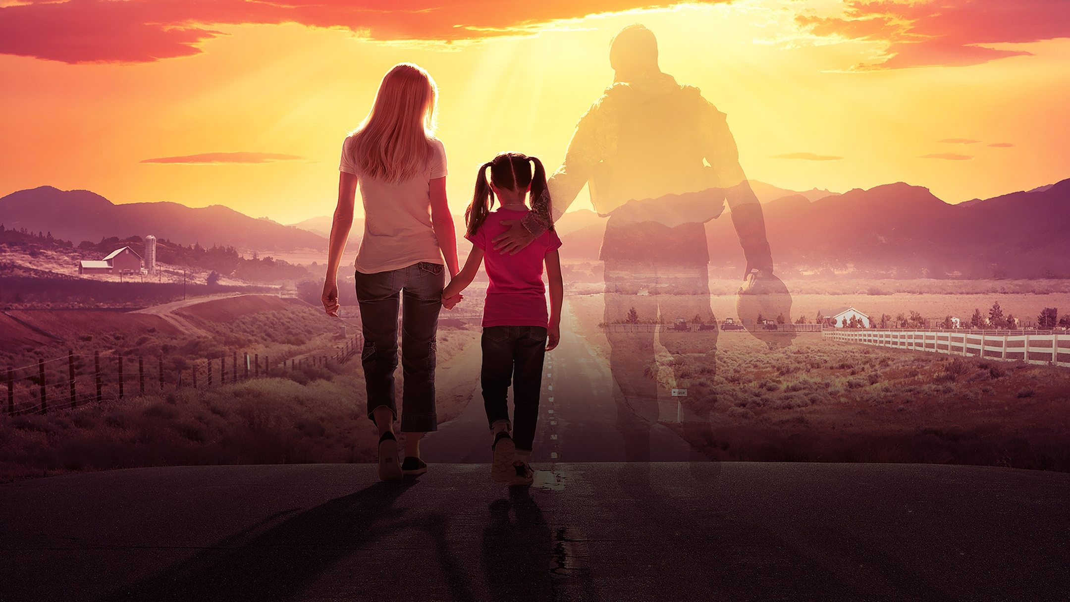 God Bless the Broken Road Poster