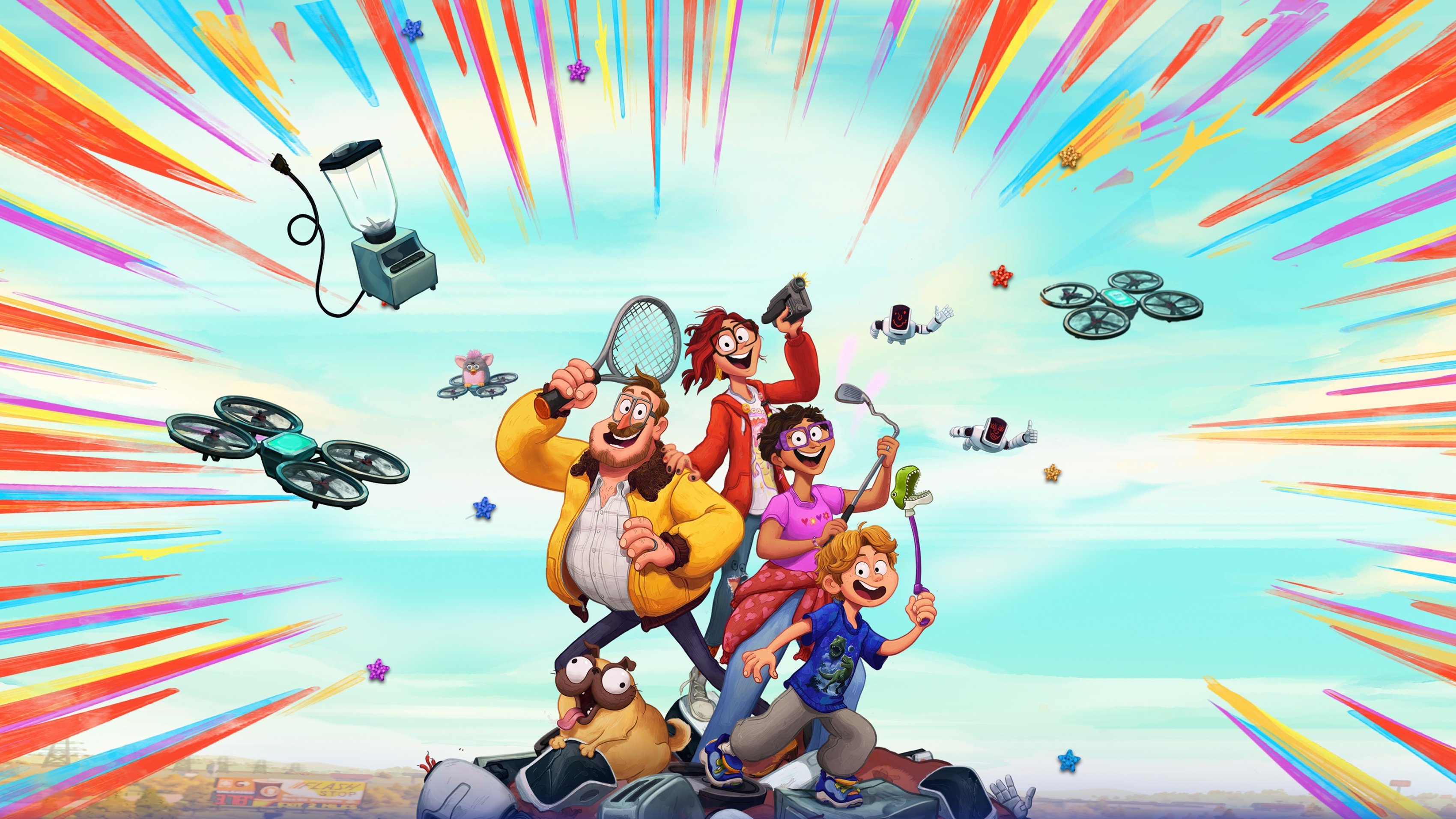 The Mitchells vs. the Machines Poster
