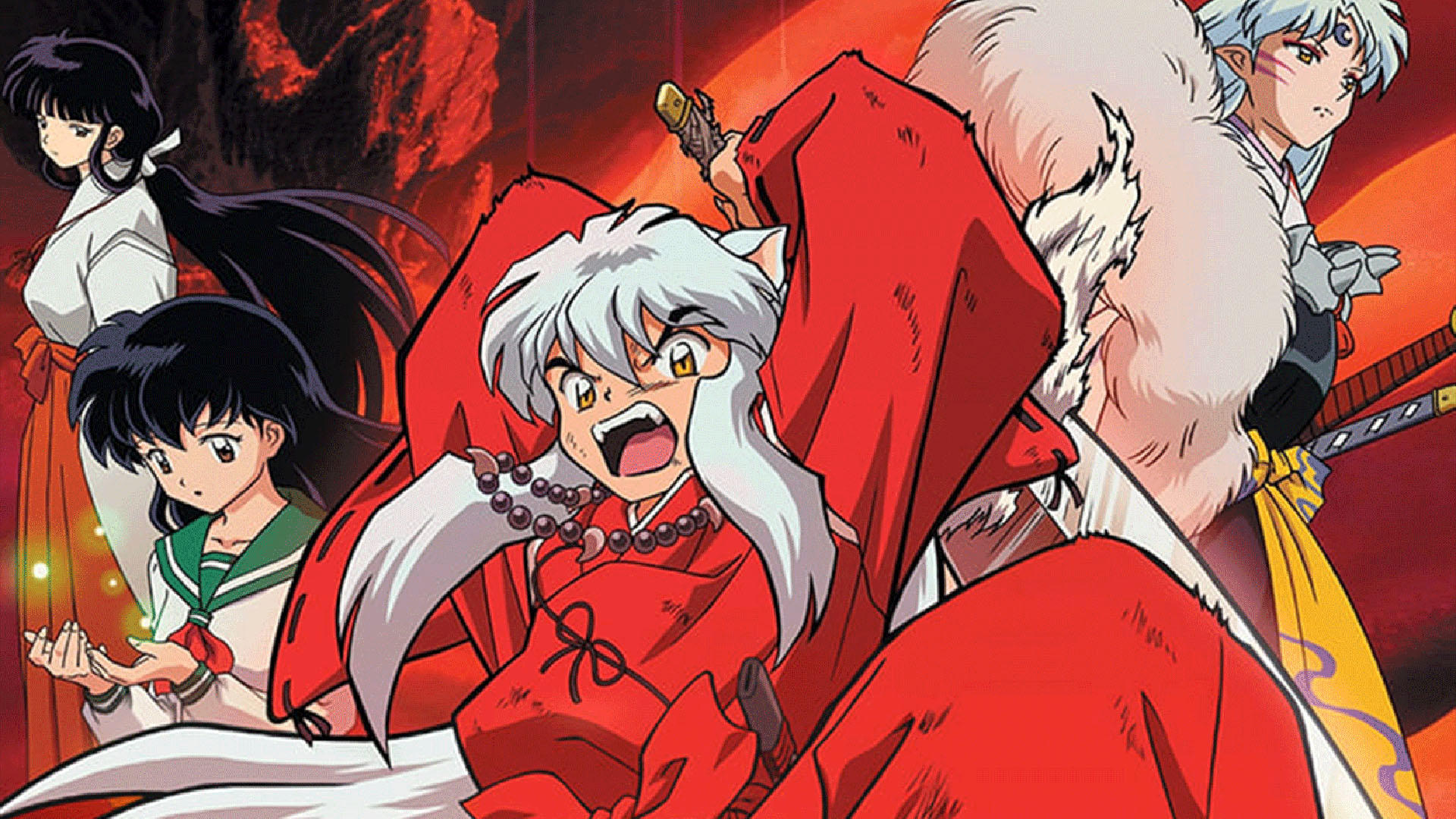 Inuyasha the Movie 4: Fire on the Mystic Island Poster