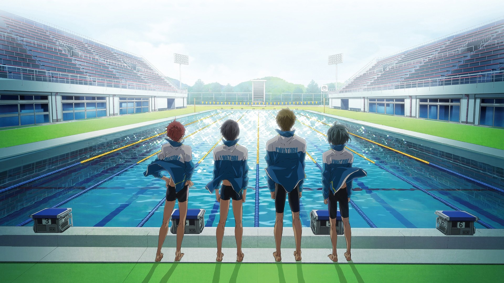 High Speed! Free! Starting Summer Poster