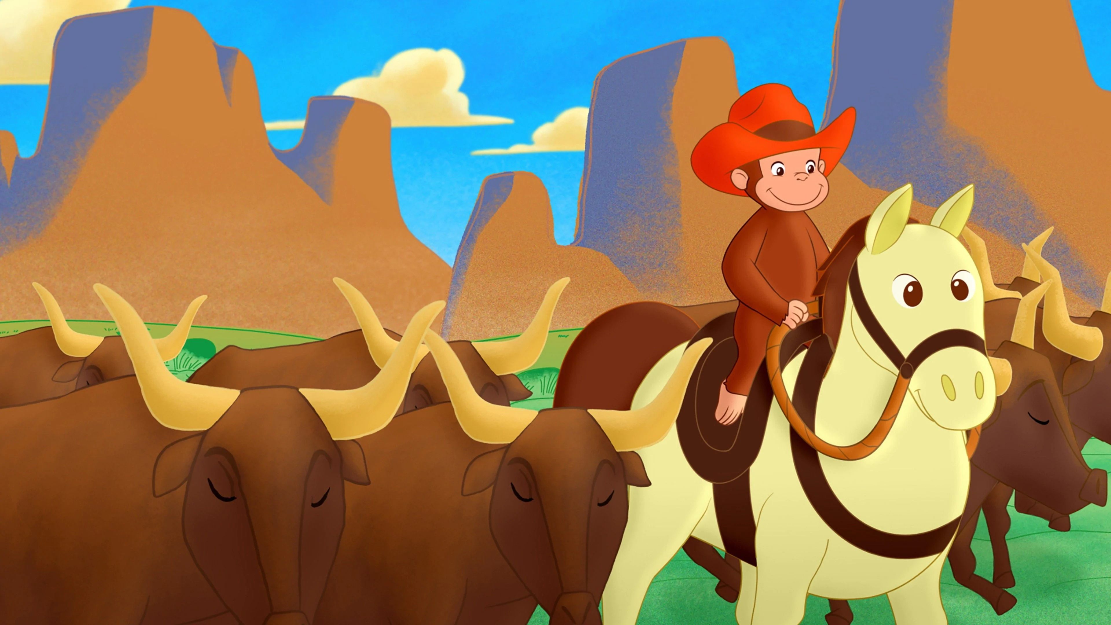 Curious George: Go West, Go Wild Poster