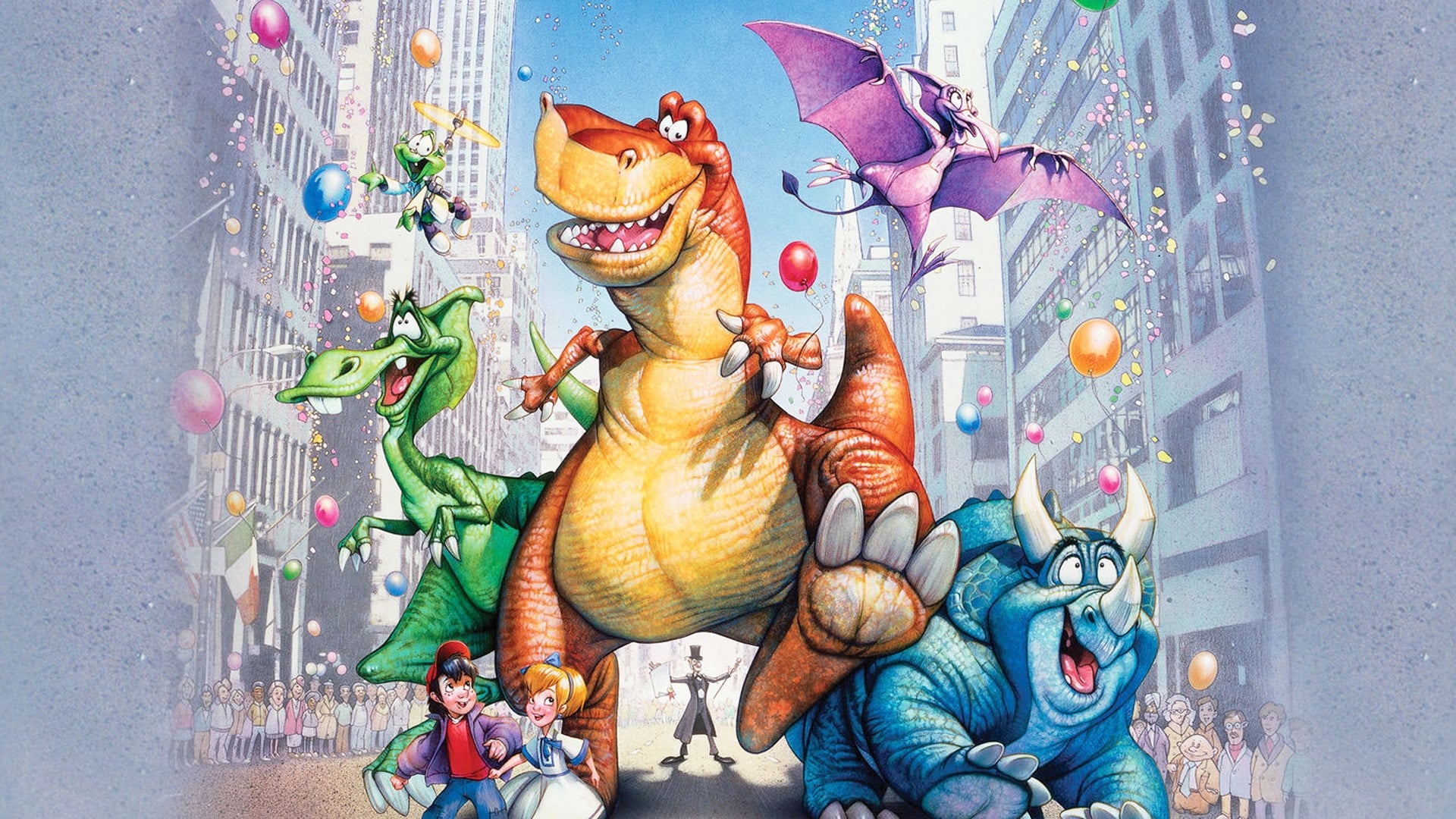 We're Back! A Dinosaur's Story Poster