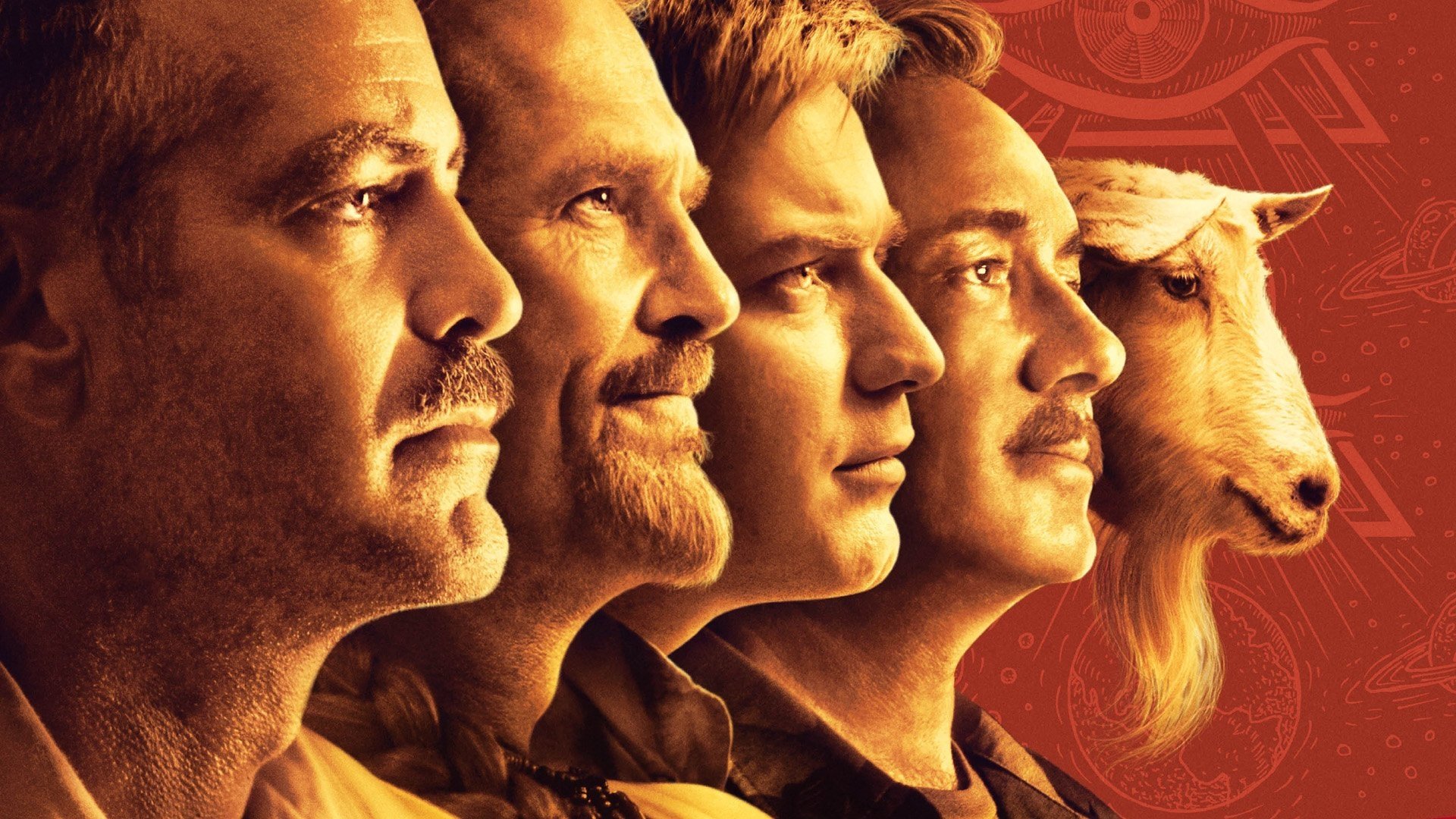 The Men Who Stare at Goats Poster