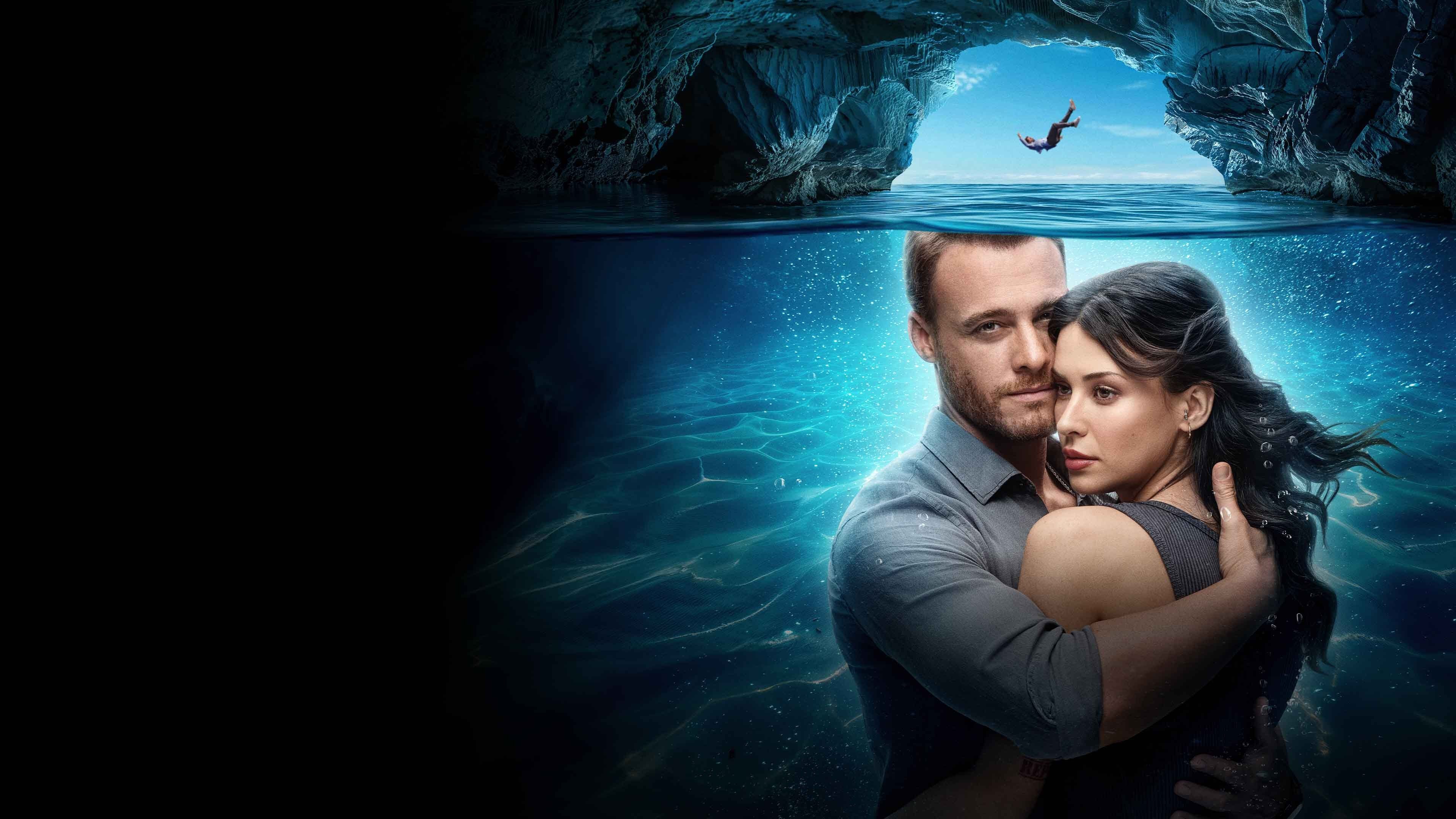 Blue Cave Poster