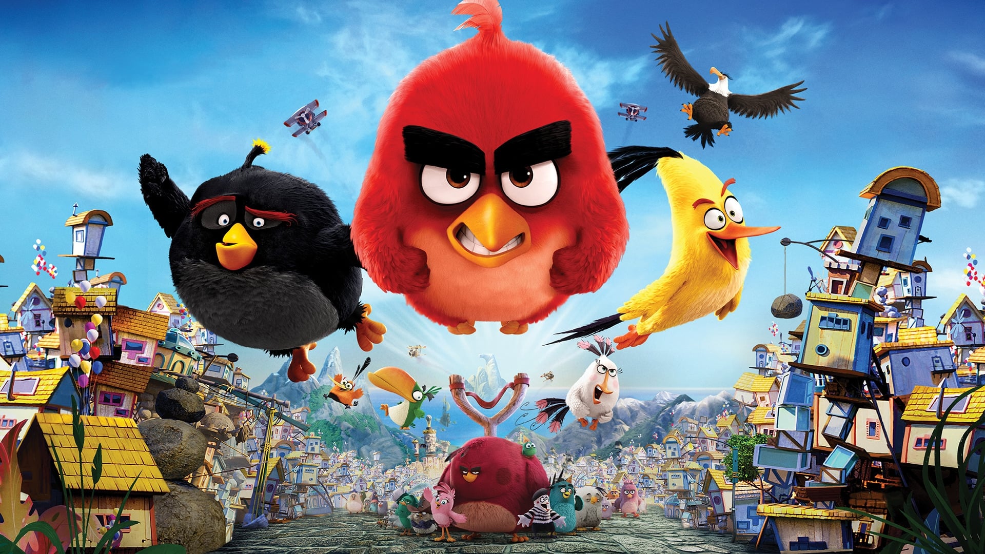 The Angry Birds Movie Poster