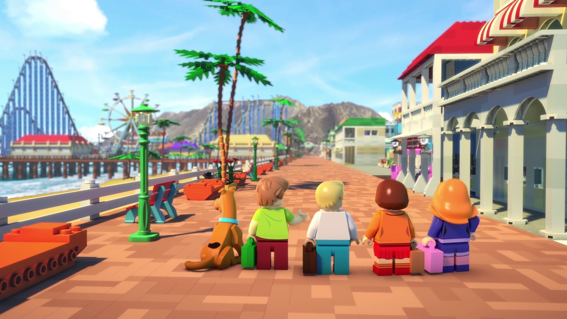 Lego Scooby-Doo! Blowout Beach Bash Poster