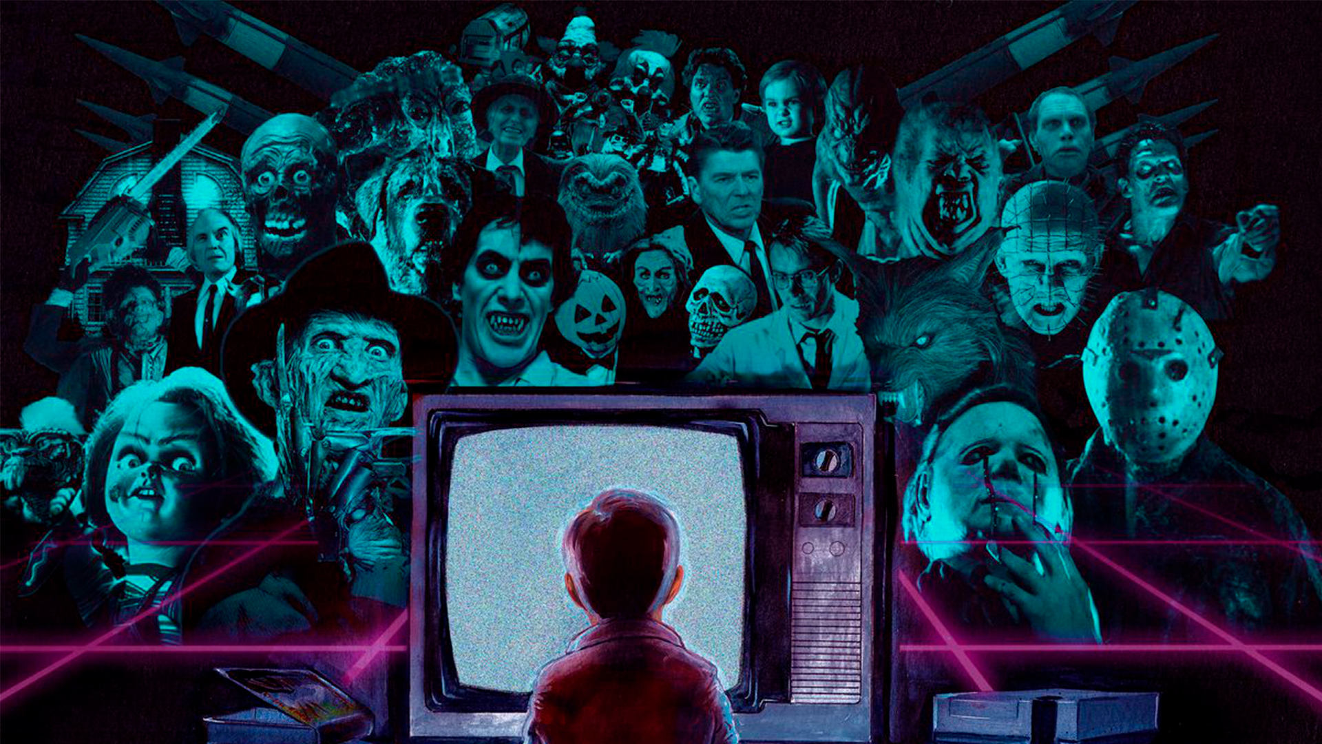 In Search of Darkness: A Journey Into Iconic '80s Horror Poster
