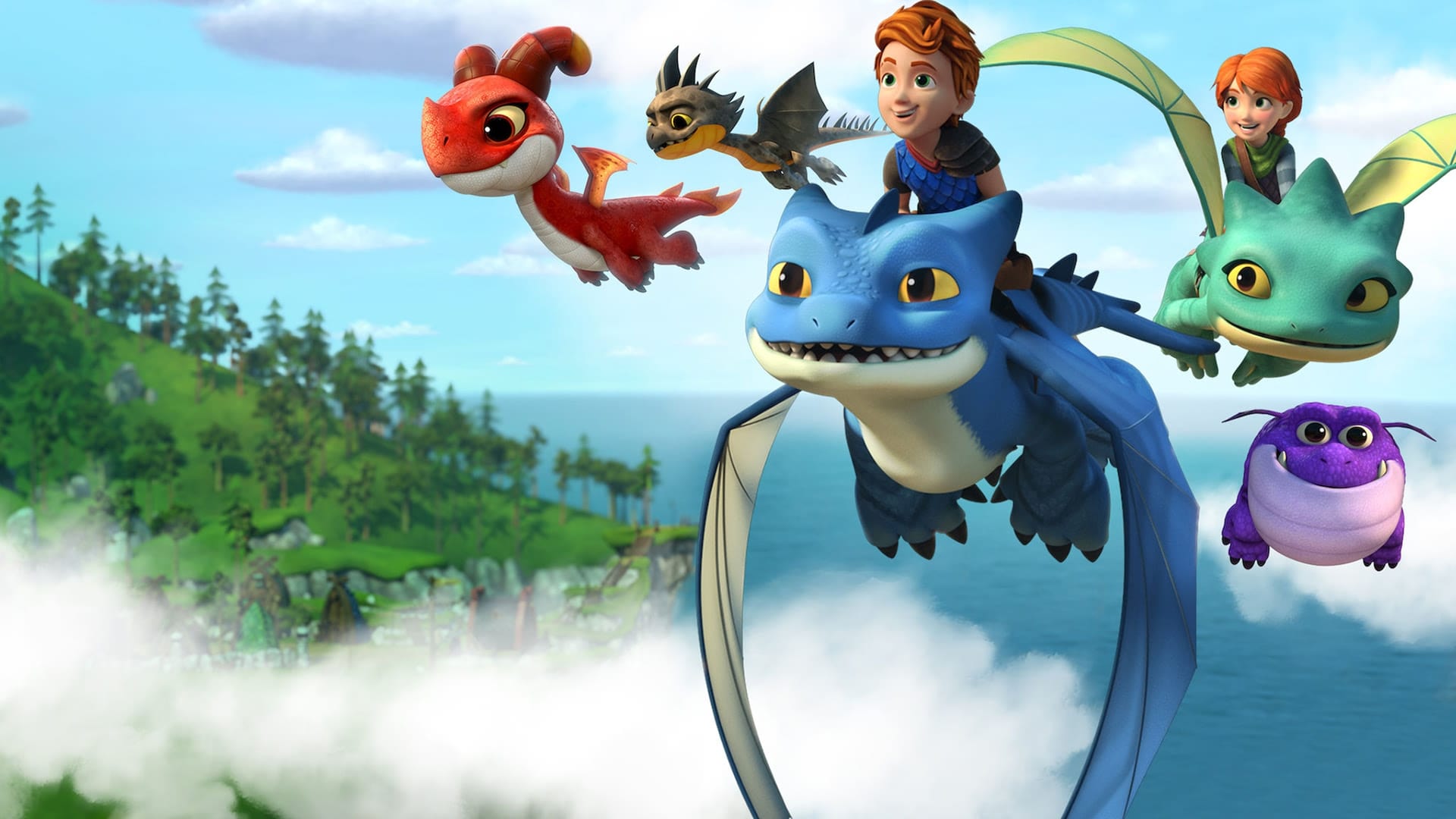 Dragons: Rescue Riders: Hunt for the Golden Dragon Poster