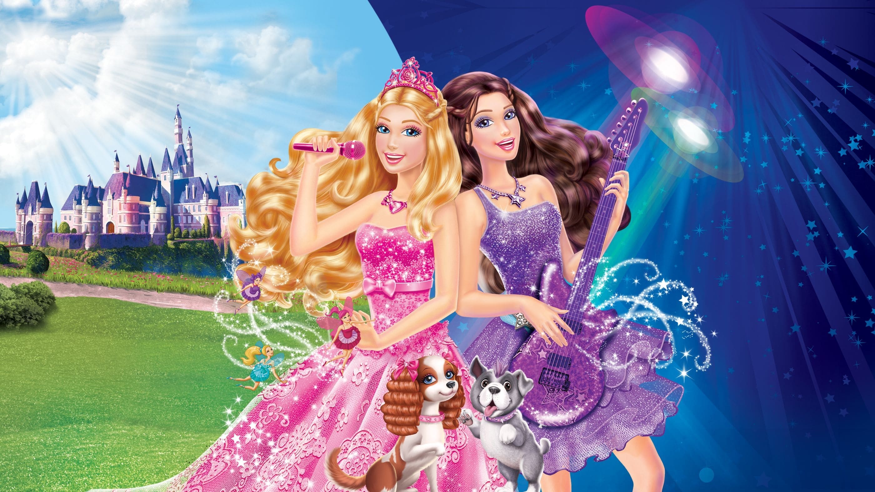 Barbie: The Princess & the Popstar Poster