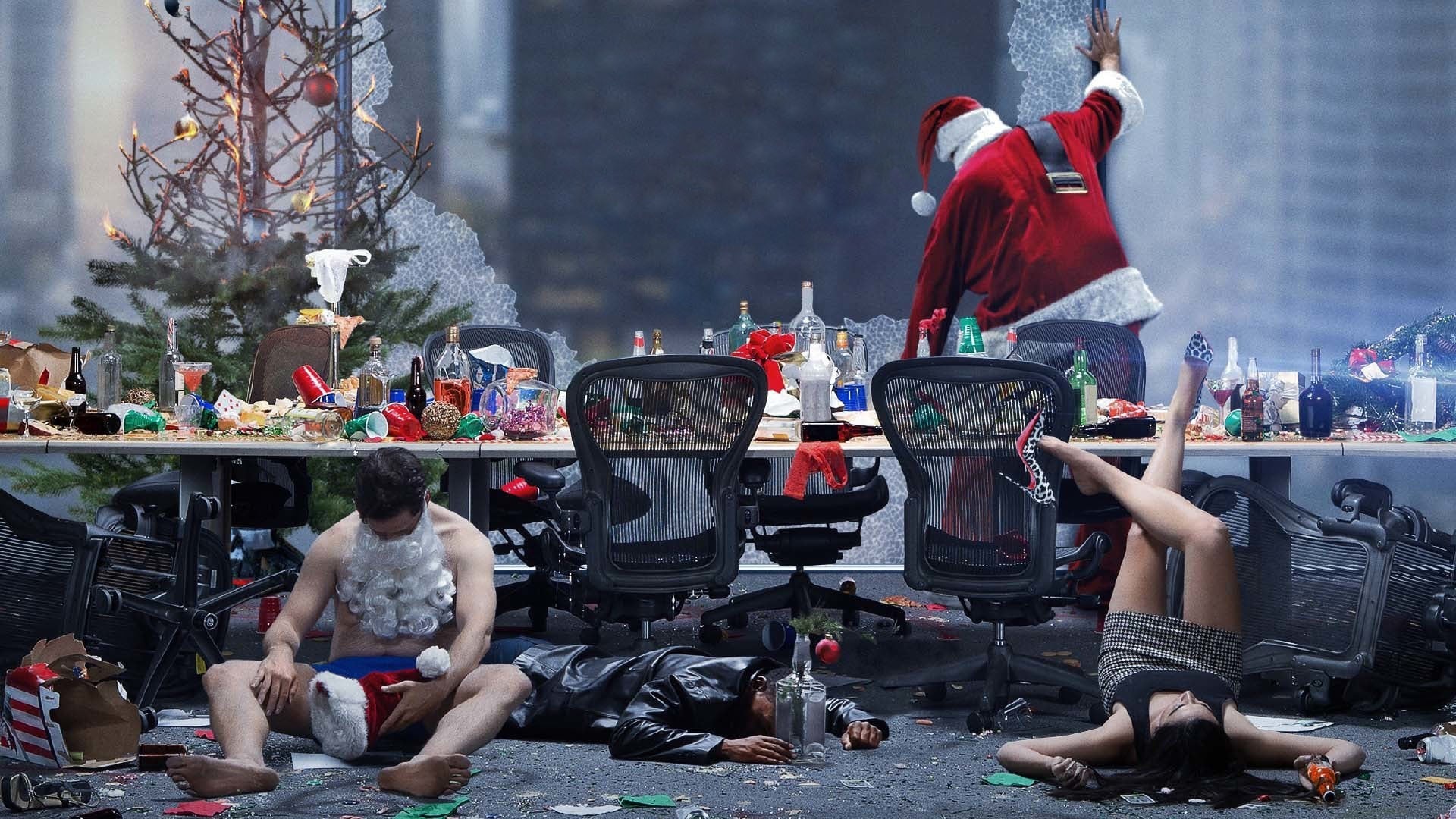 Office Christmas Party Poster