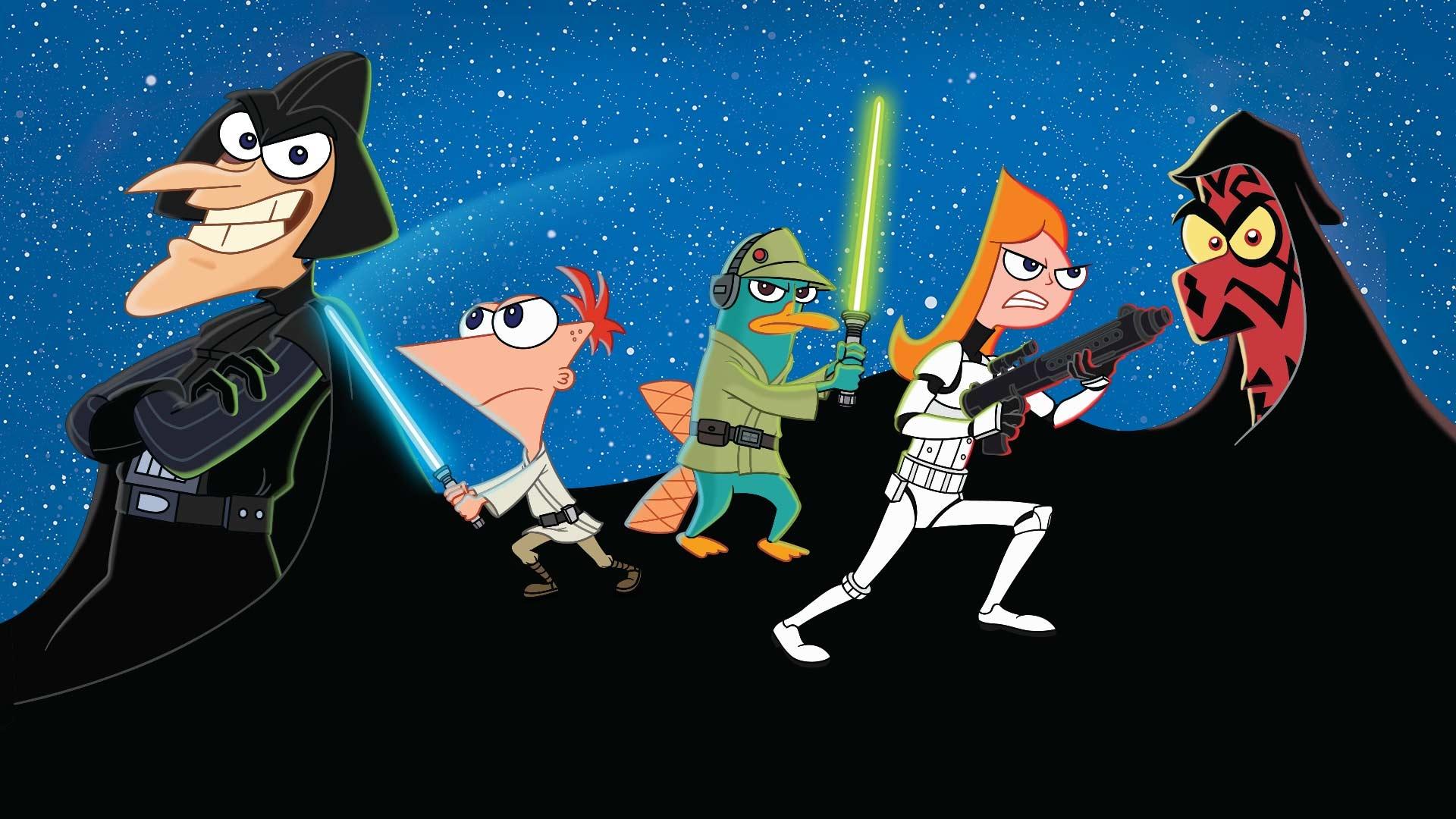 Phineas and Ferb: Star Wars Poster
