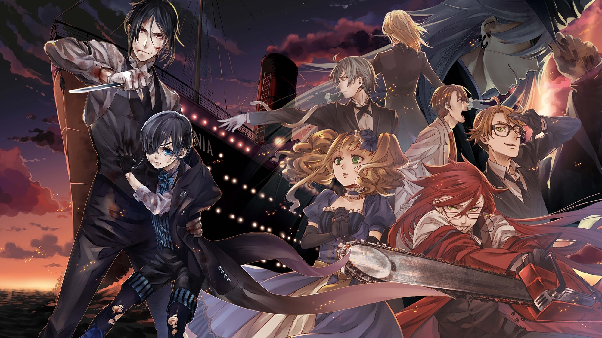 Black Butler: Book of the Atlantic Poster