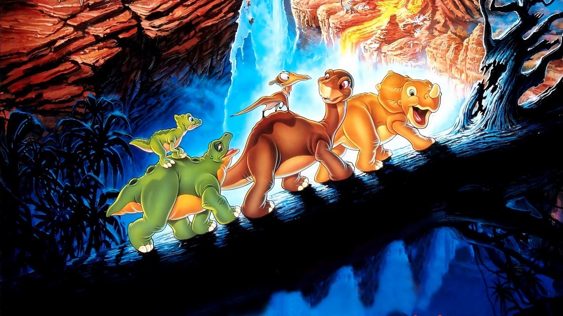 The Land Before Time Poster